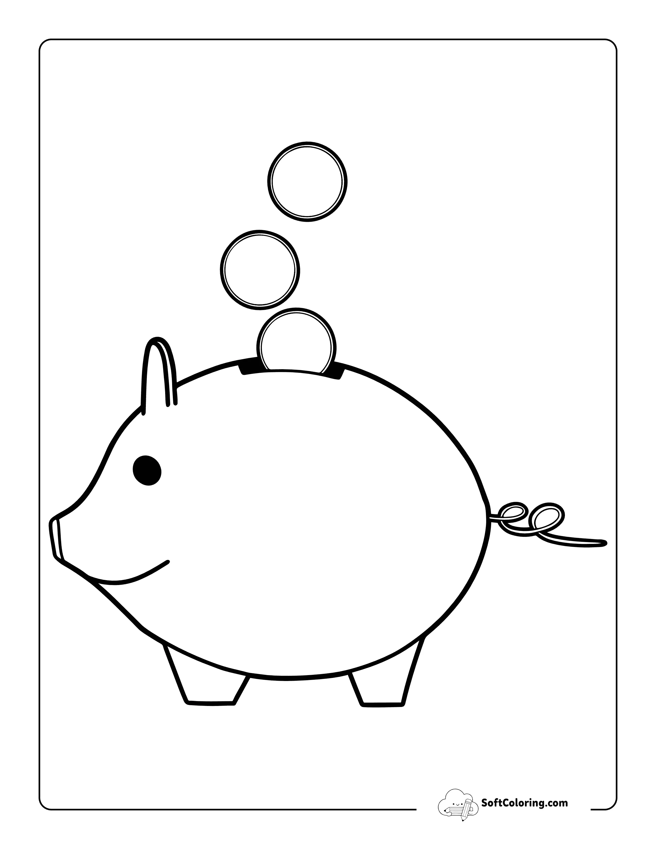 Easy Cute Piggy Bank