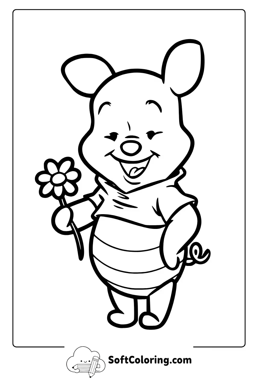 piglet from winnie the pooh coloring pages
