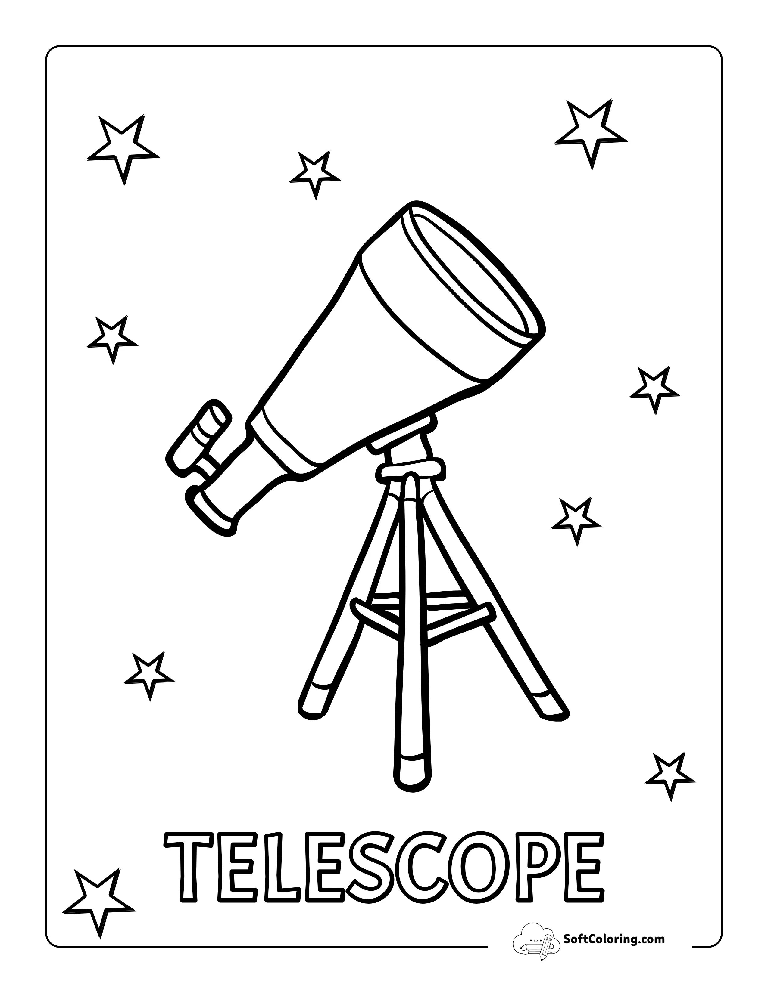 Space Telescope Picture To Color