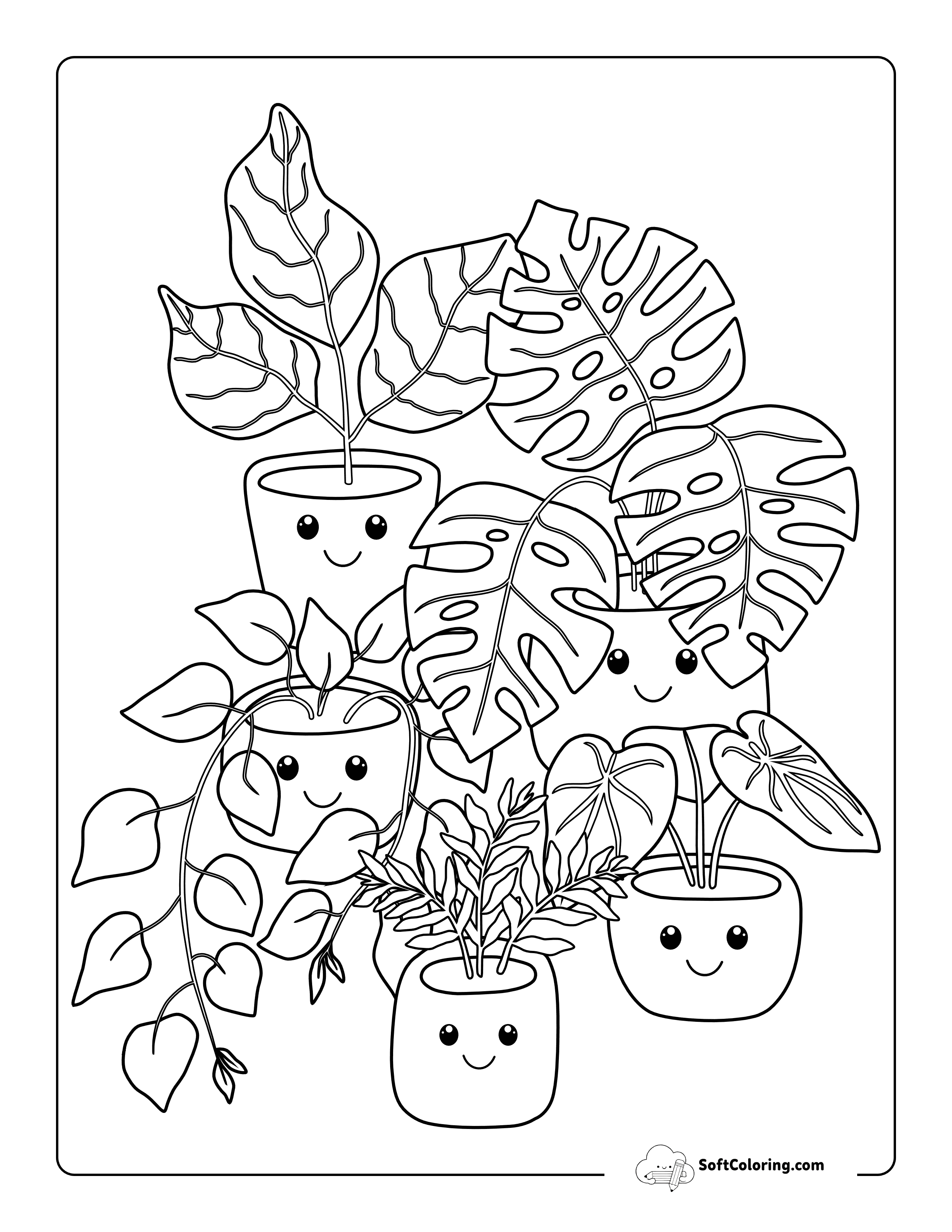 Adorable Potted Plant Friends