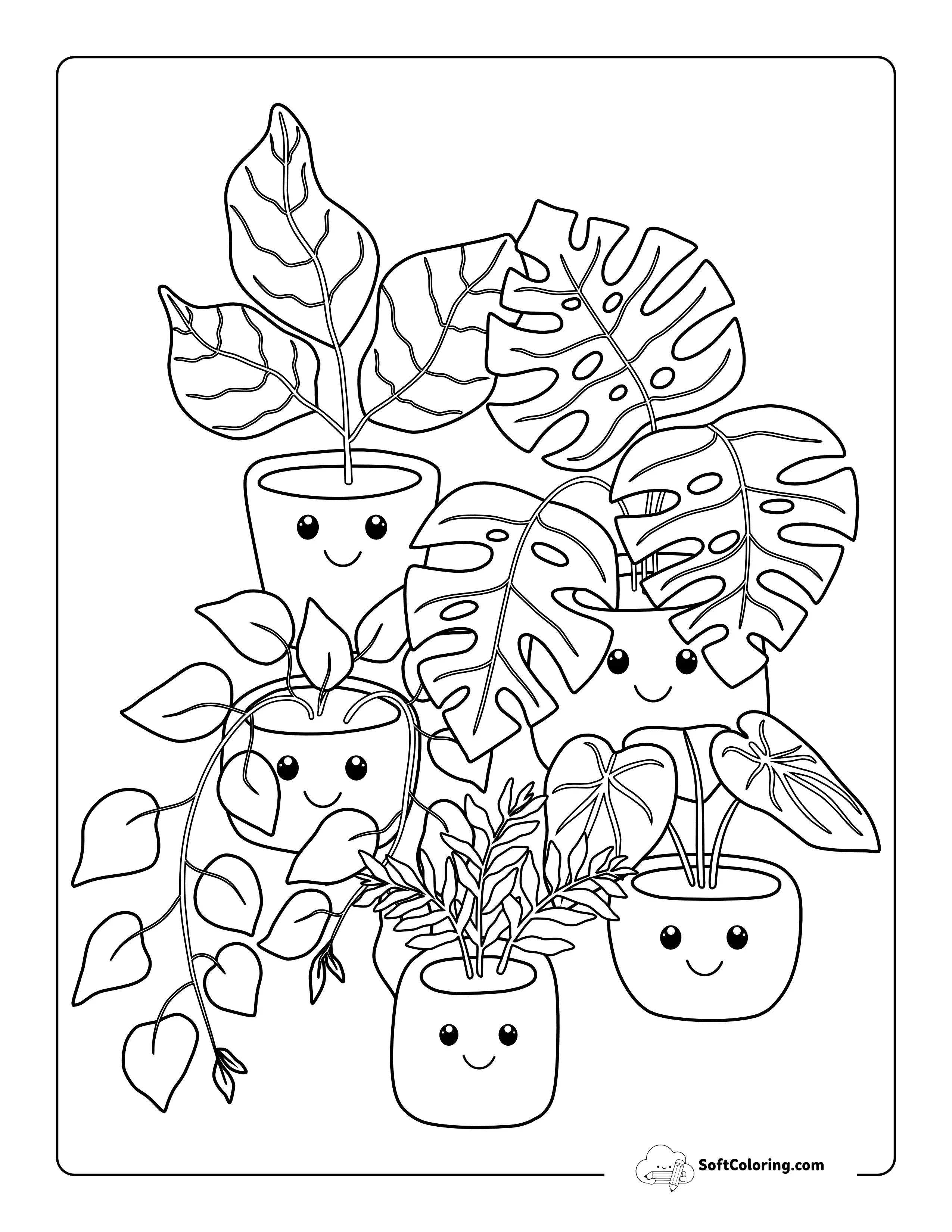 Adorable Potted Plant Friends