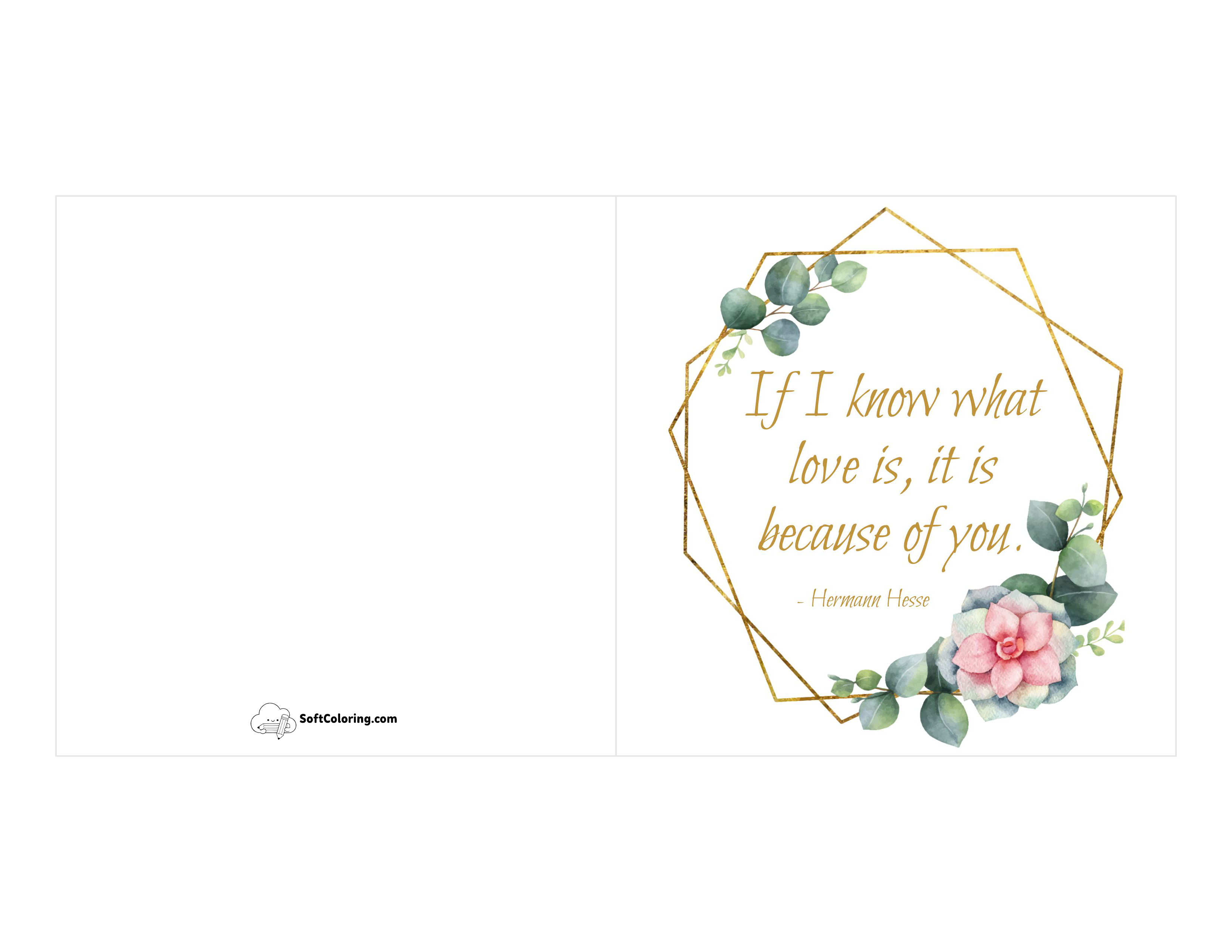 "If I Know What Love Is..." Romantic Valentine Card