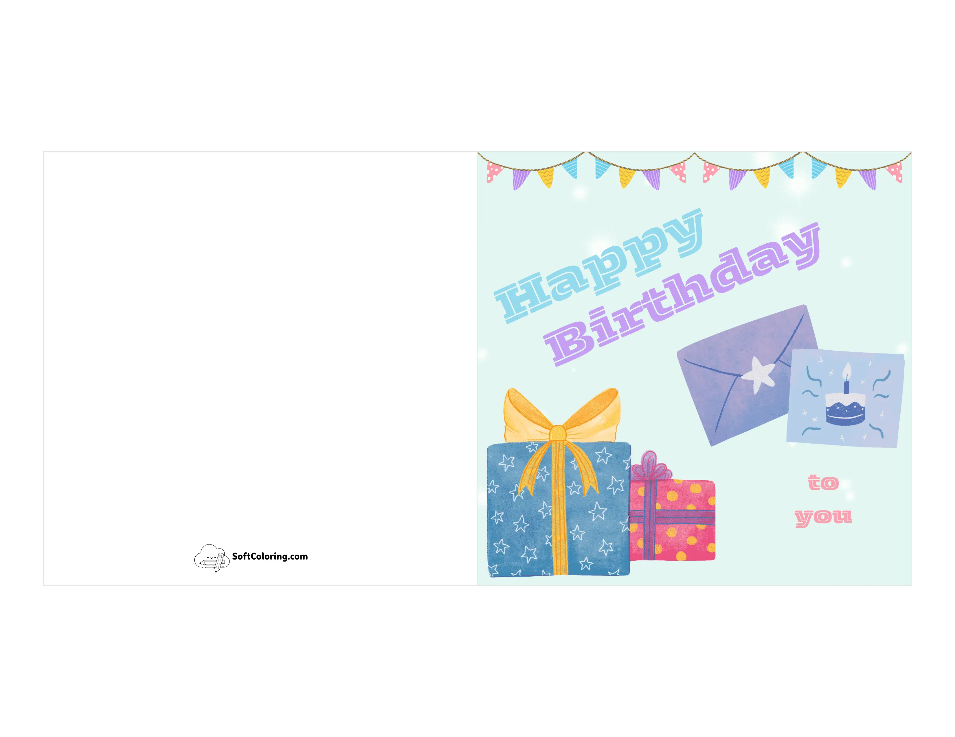 Happy Birthday To You Gifts Card