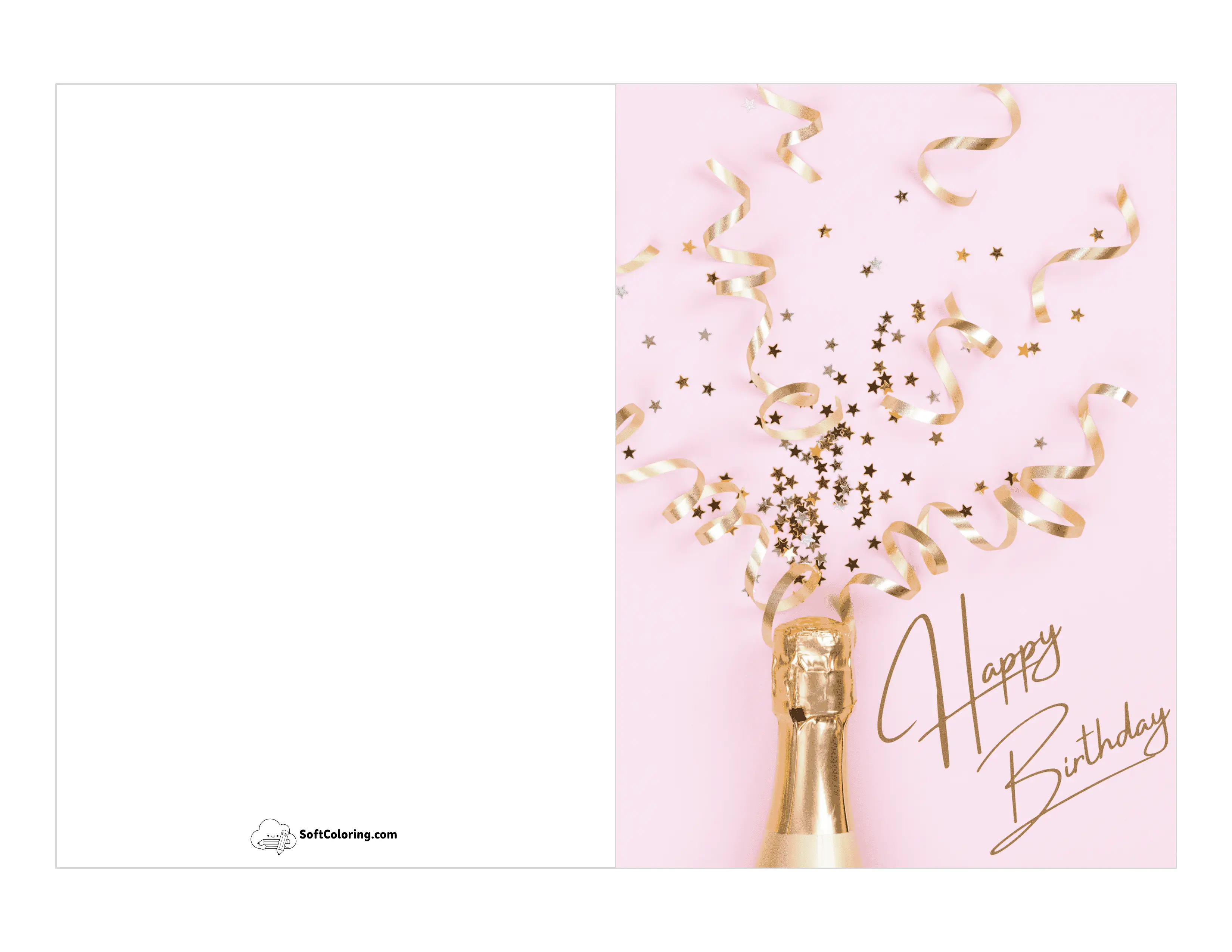 Champagne Birthday Celebration