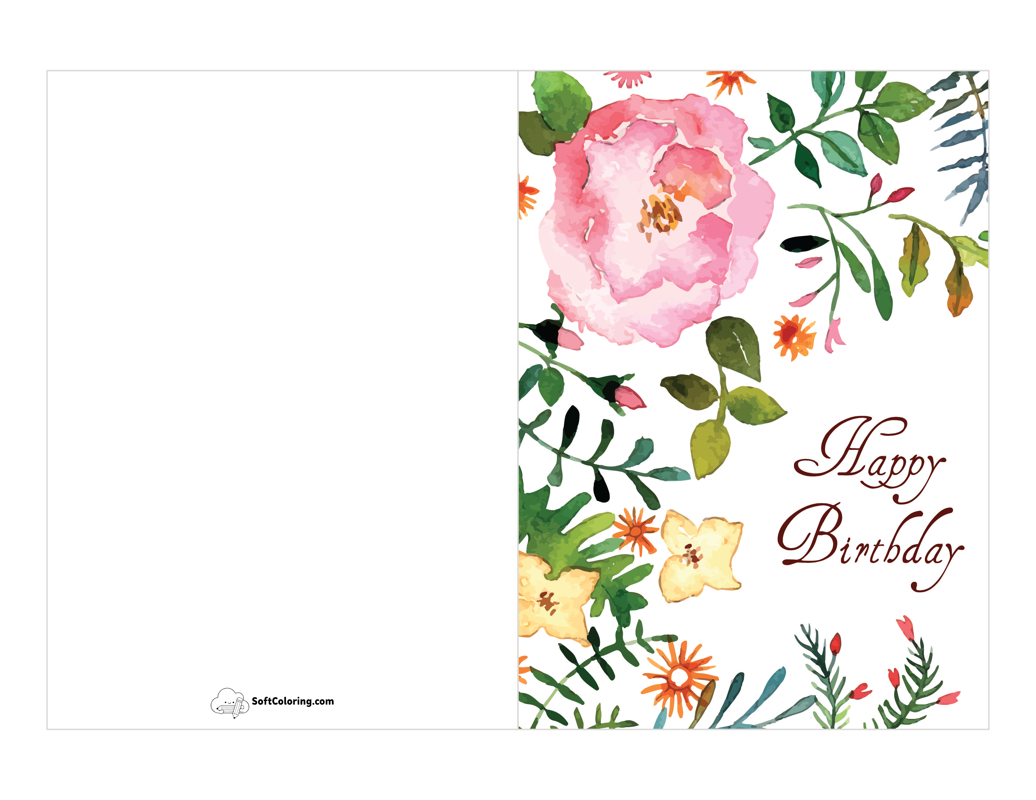 Free Printable Birthday Card For Her