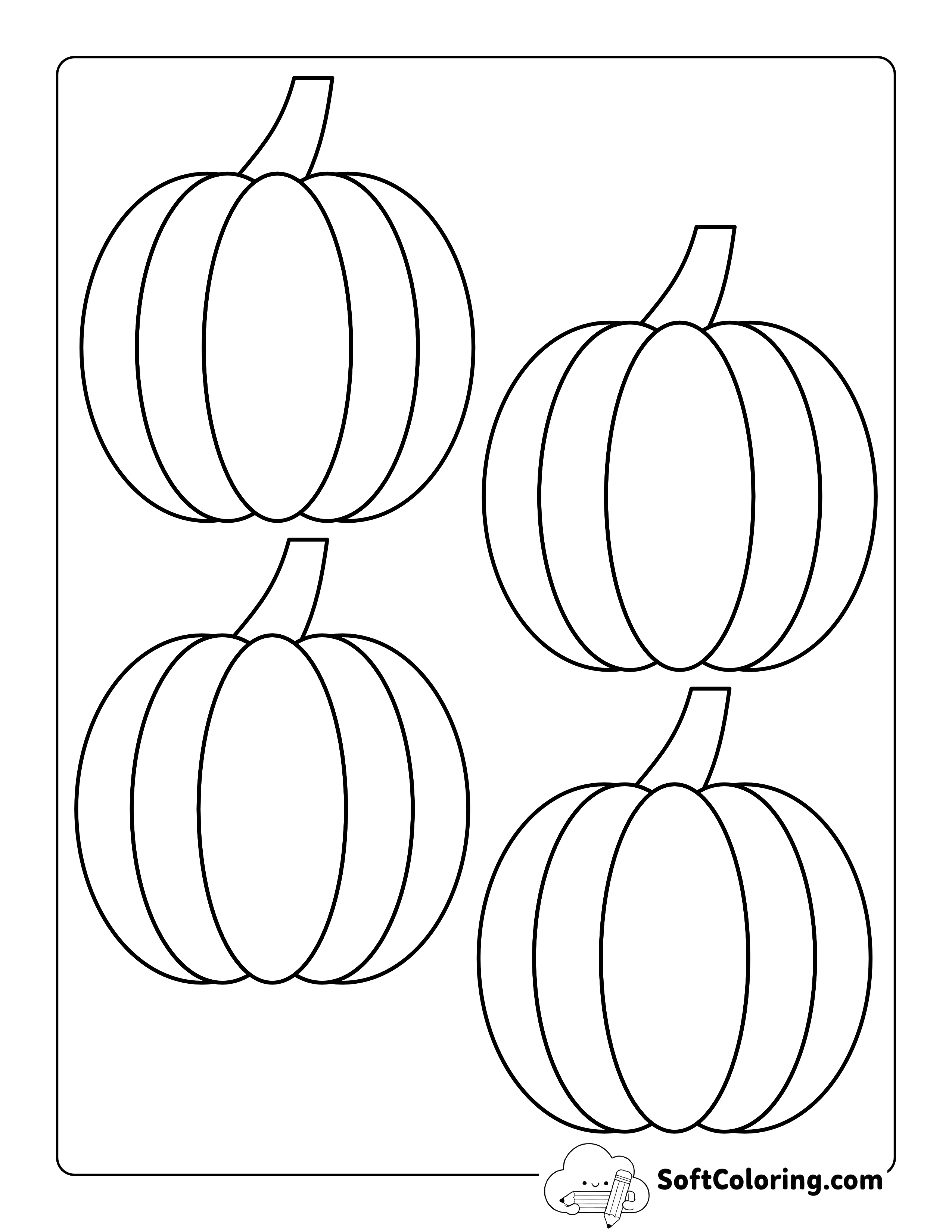 Printable Pumpkin - Small