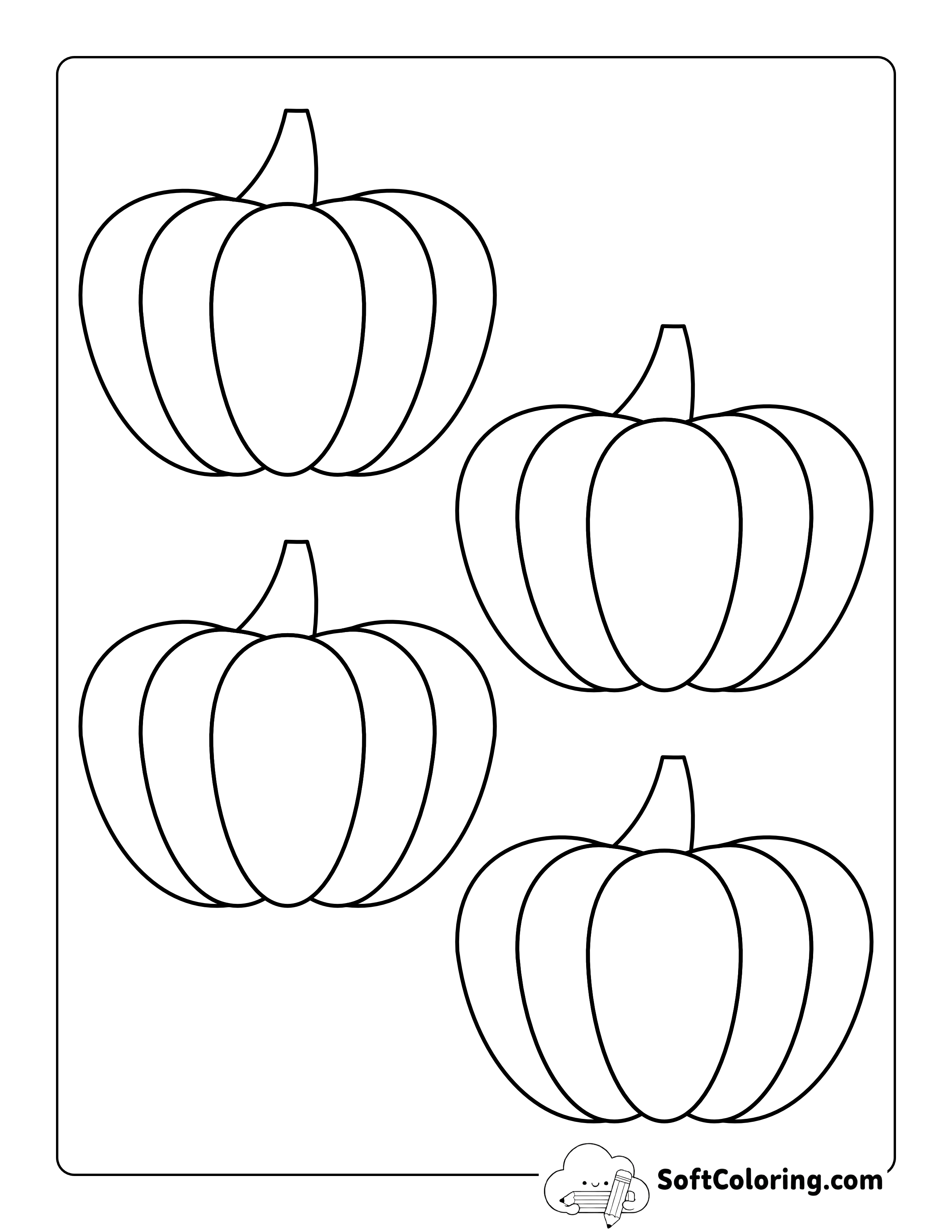 Pumpkin Template - Small