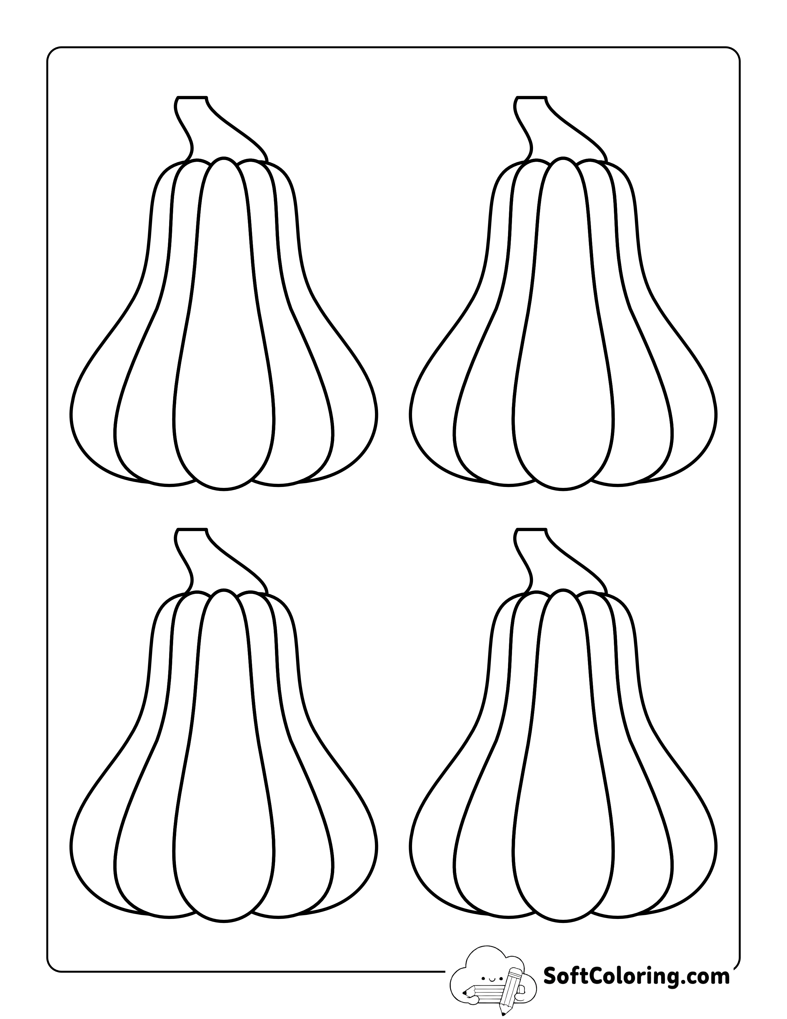 Squash Template - Small