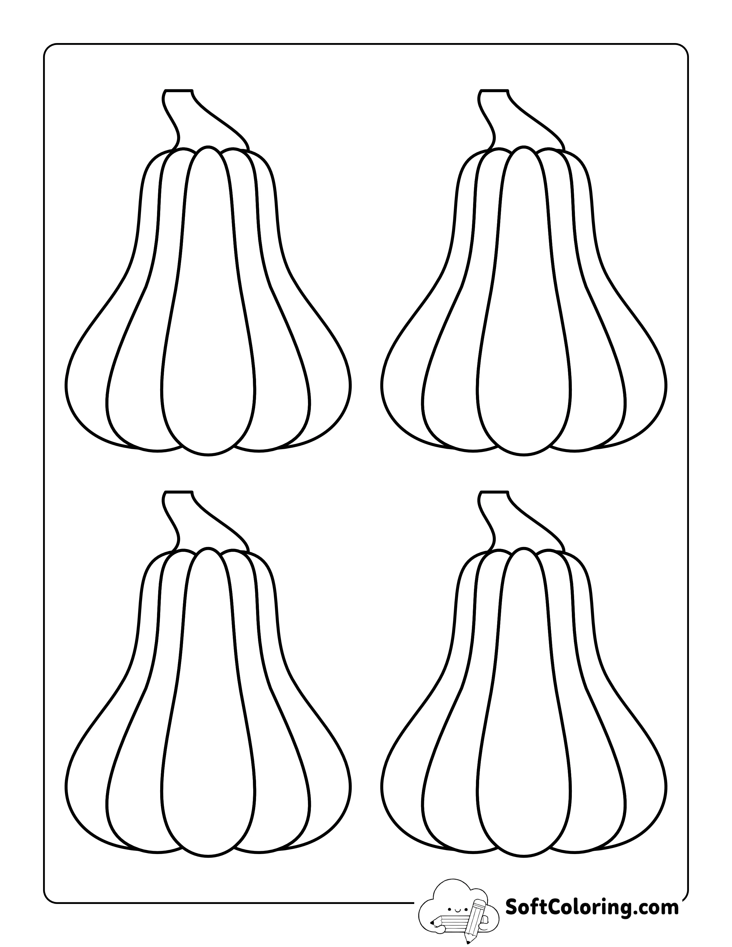 Squash Template - Small