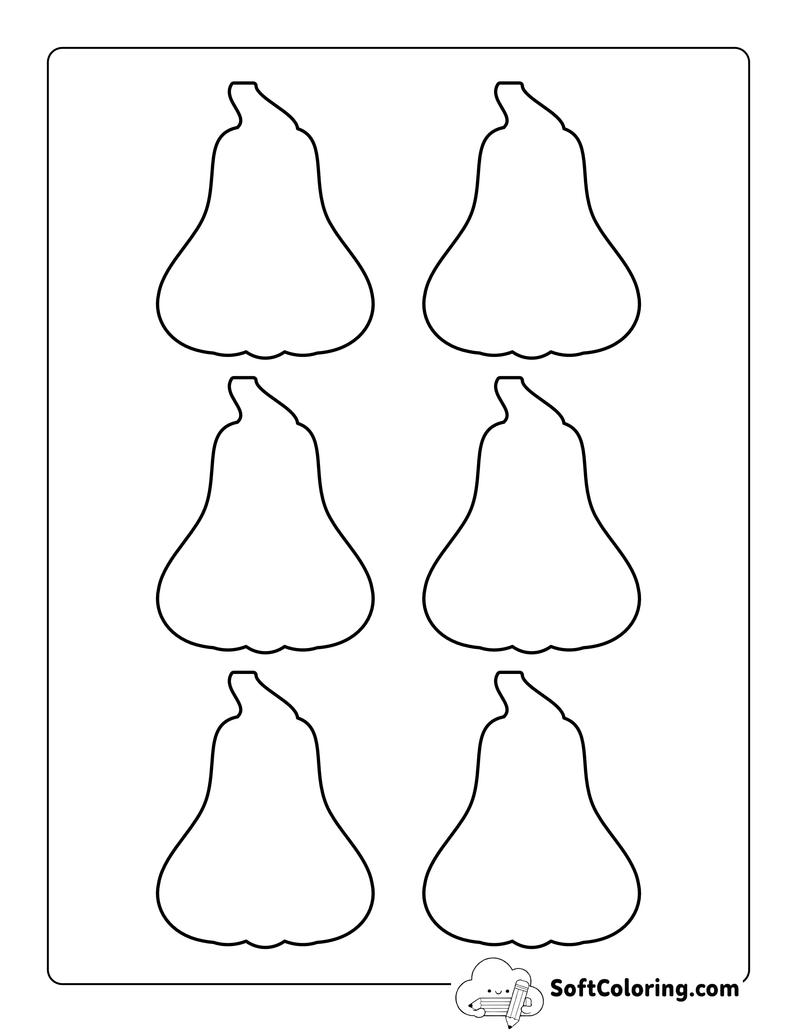 Blank Squash Printables - Xs