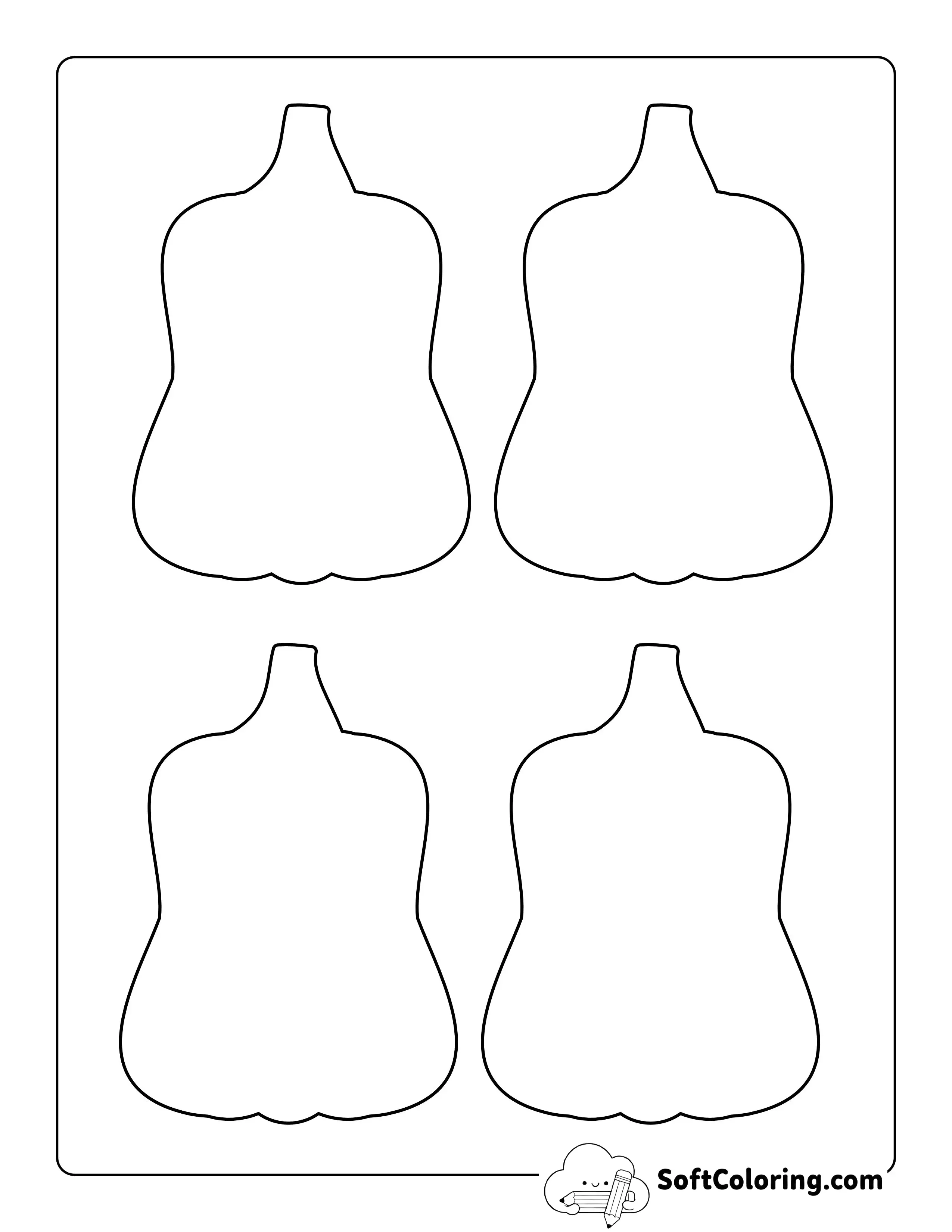 Blank Butternut Shape - Small