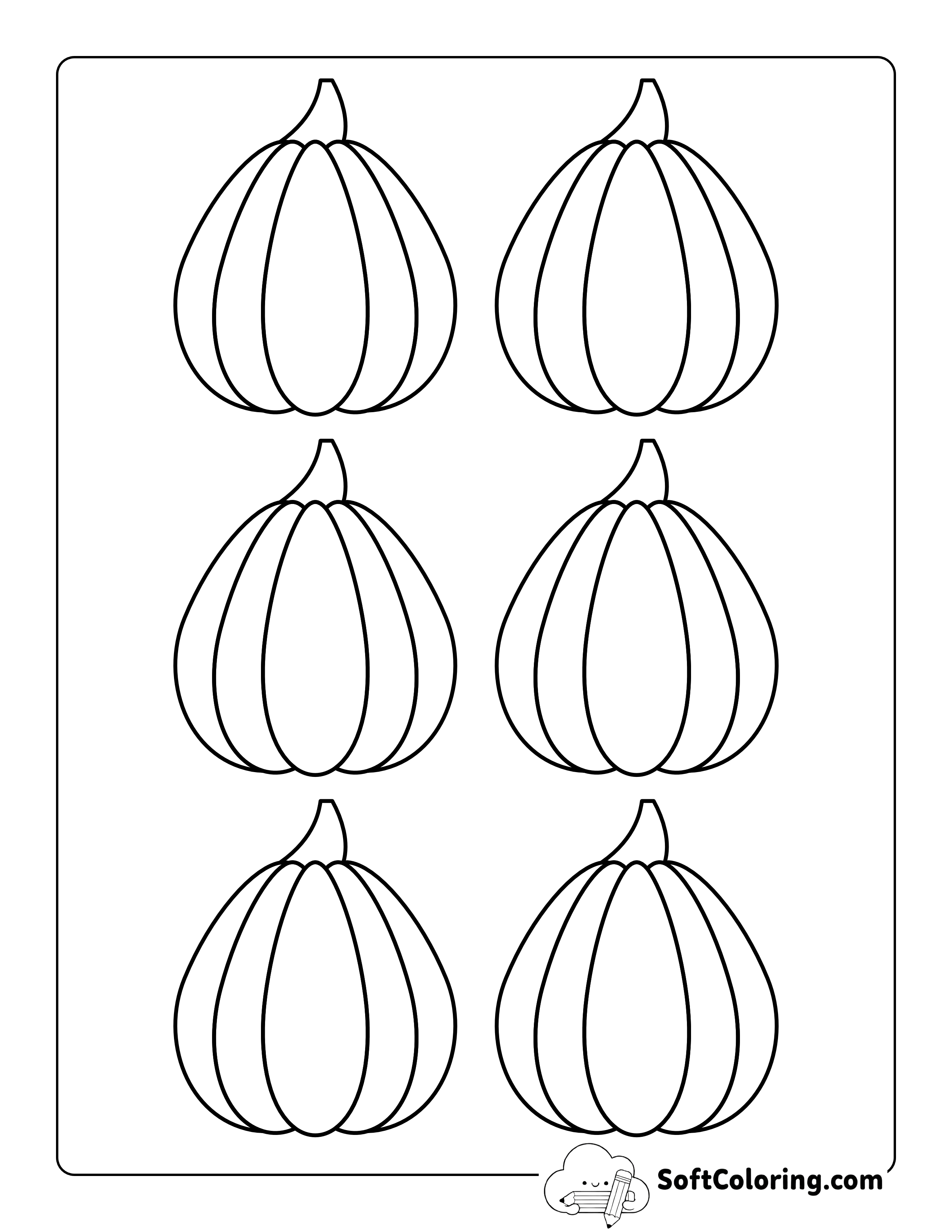 Pumpkin Shapes - Xs