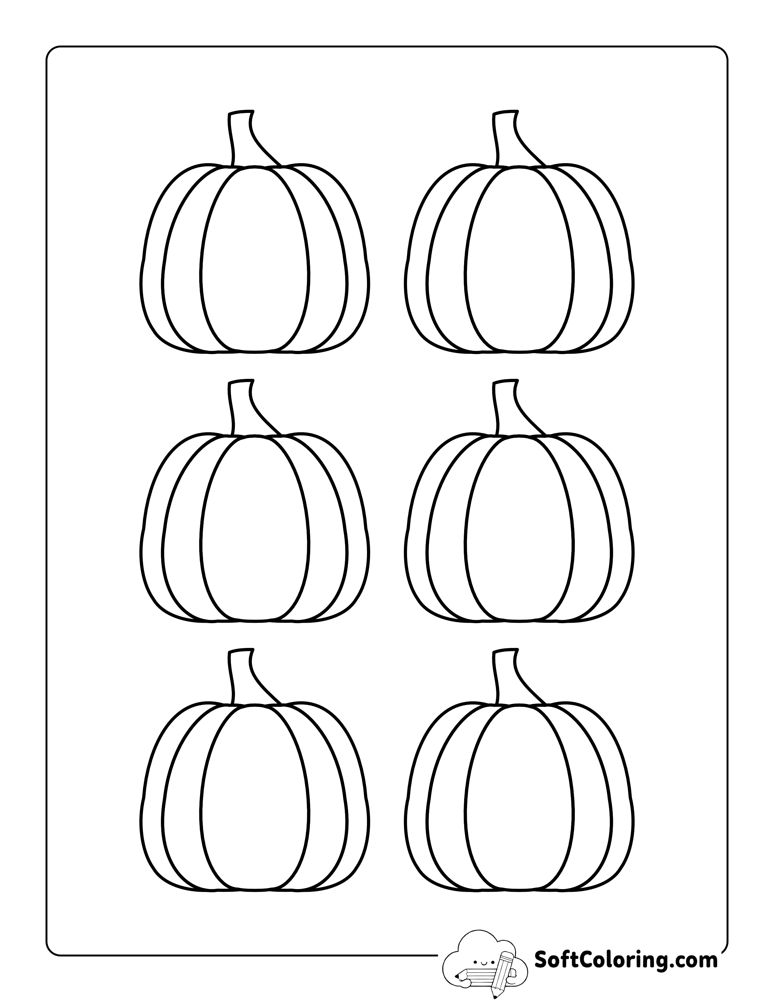 Classic Pumpkin Printables - Xs