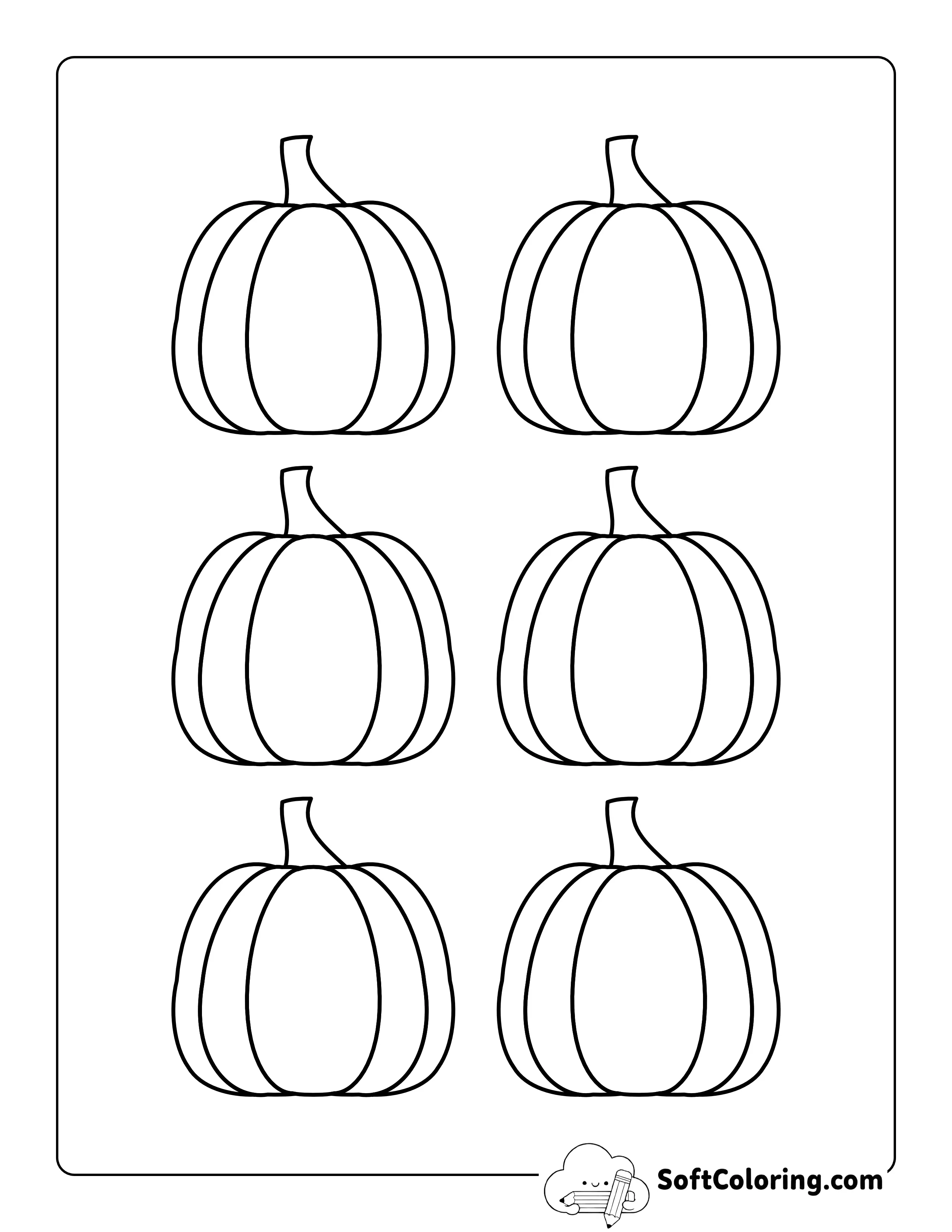 Classic Pumpkin Printables - Xs