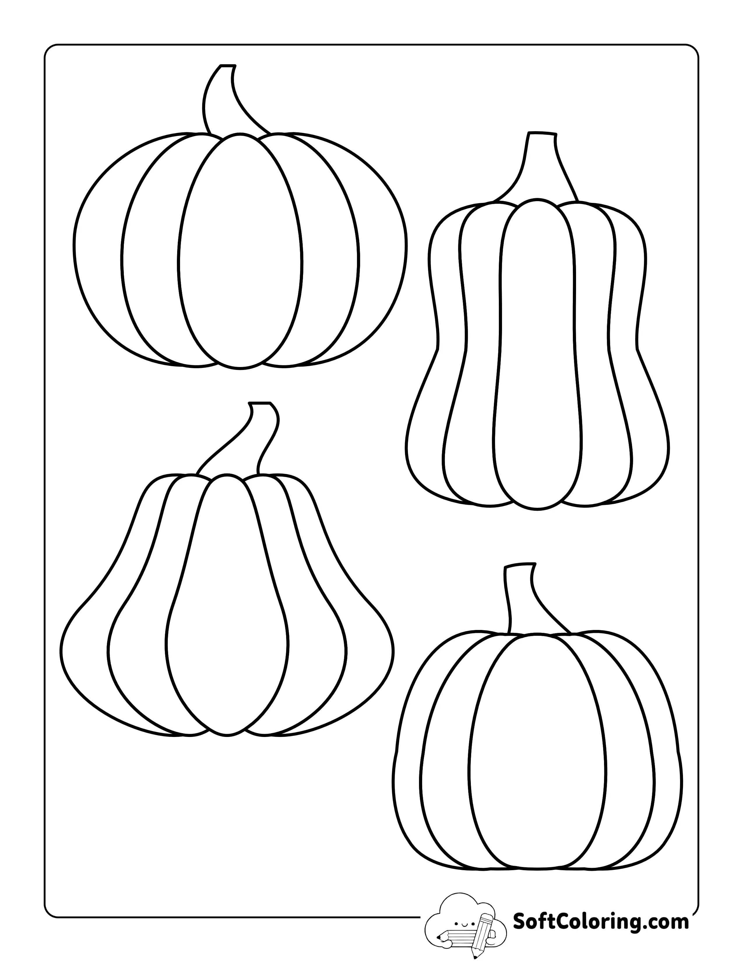 Assorted Pumpkin Templates