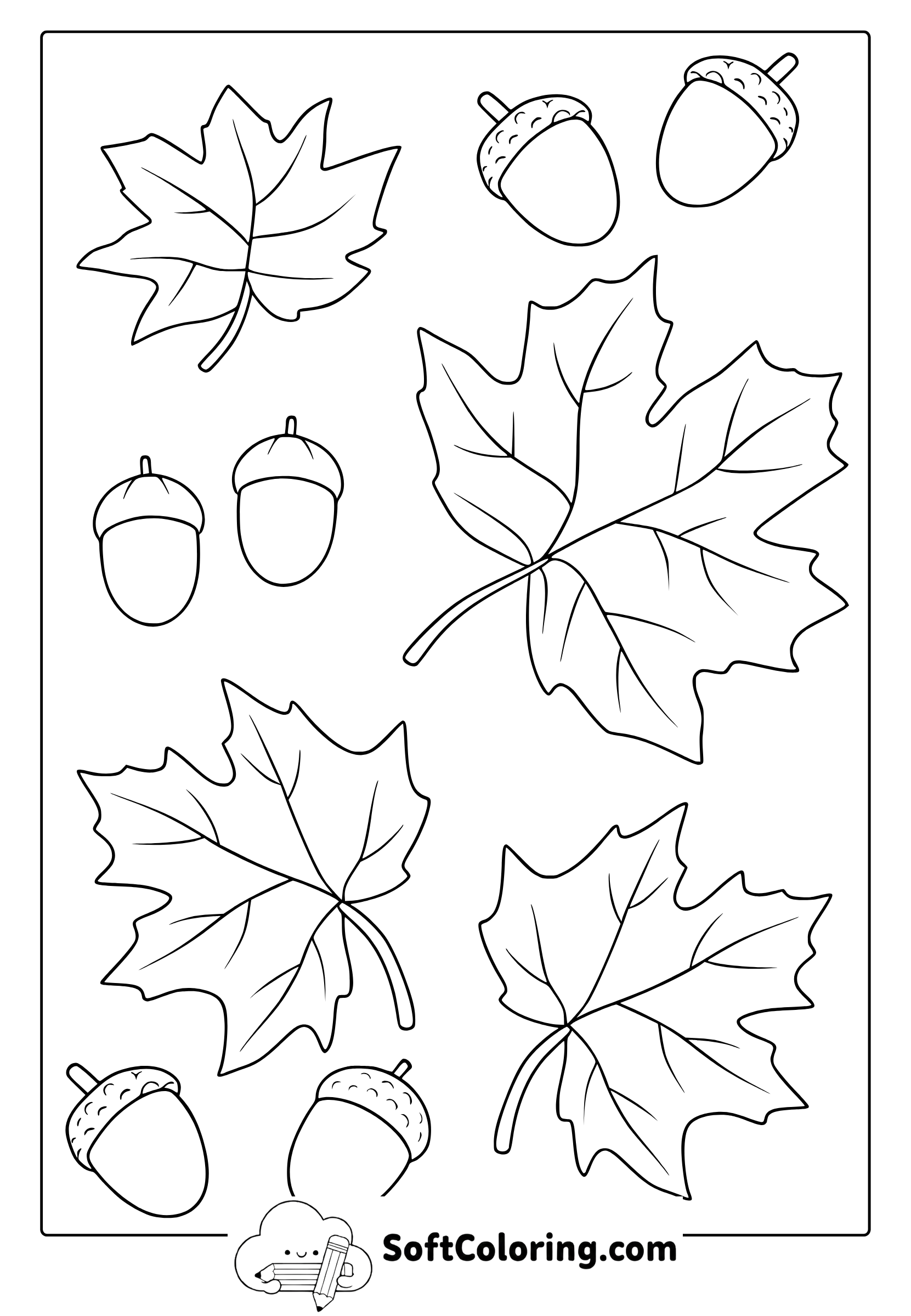 september elements coloring page