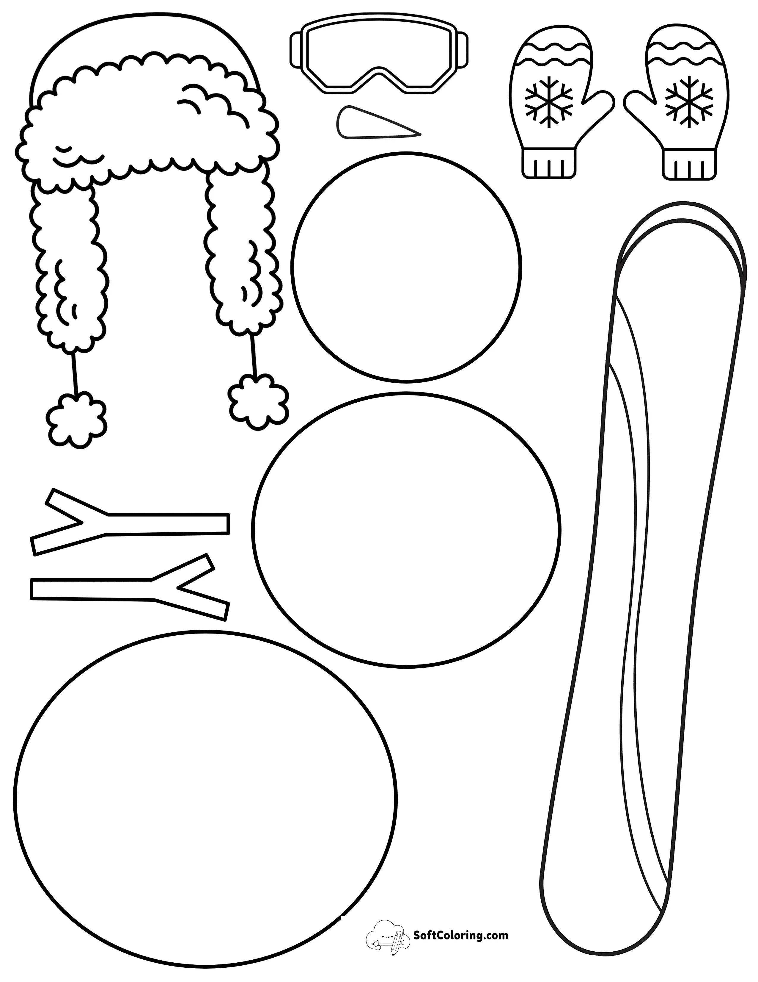 New! Build A Snowboarder Template