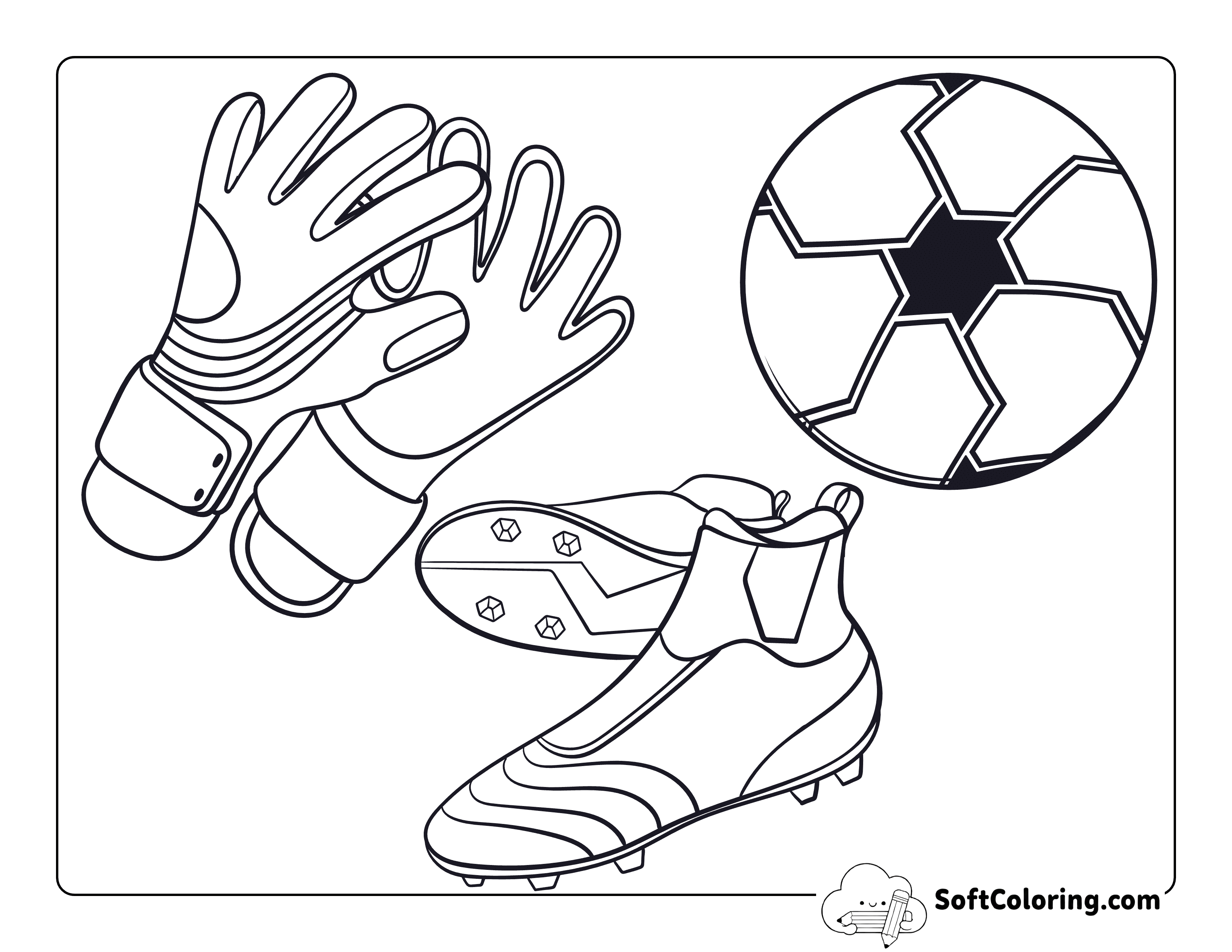 Cool Realistic Soccer Shoes and Equipment