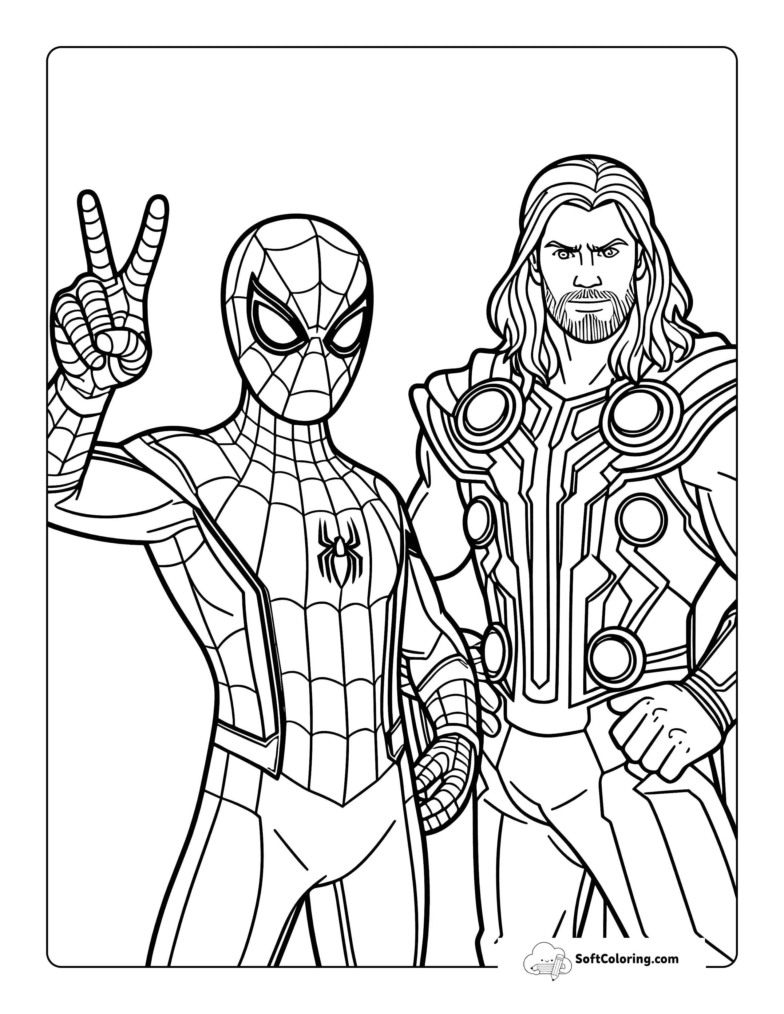 Peace With Avengers-Inspired Characters