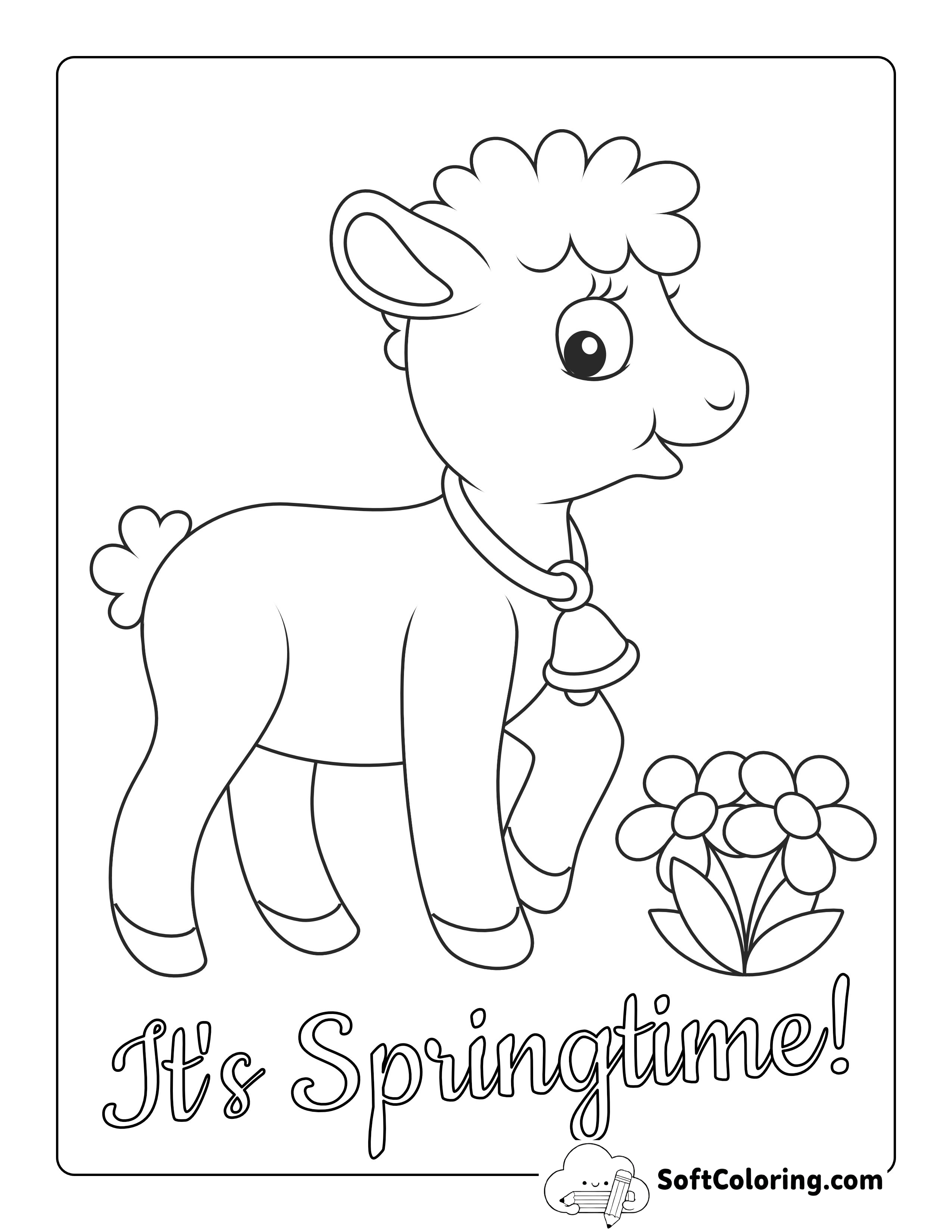 Lamb - Cute Baby Animal Printable