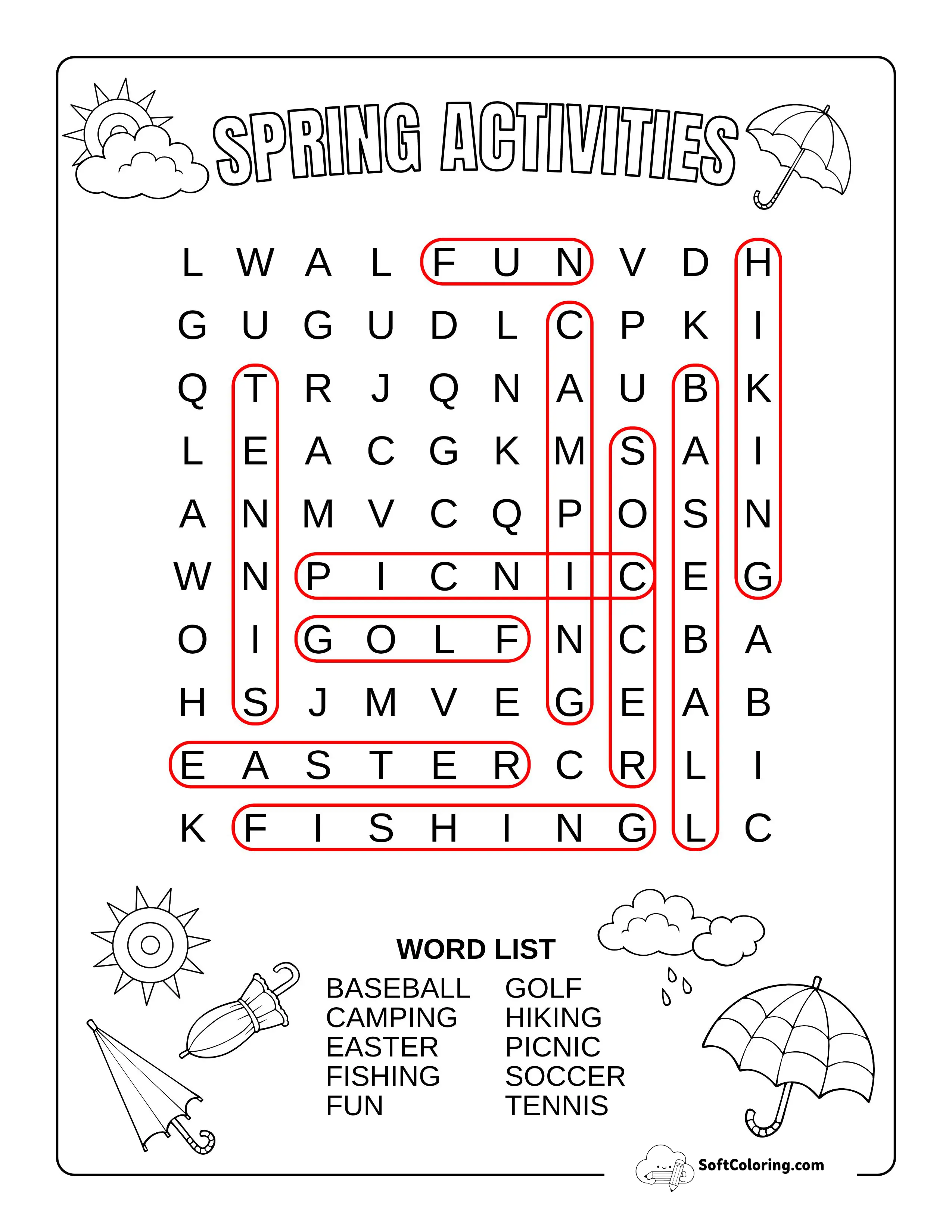 Easy Spring Activities Solution