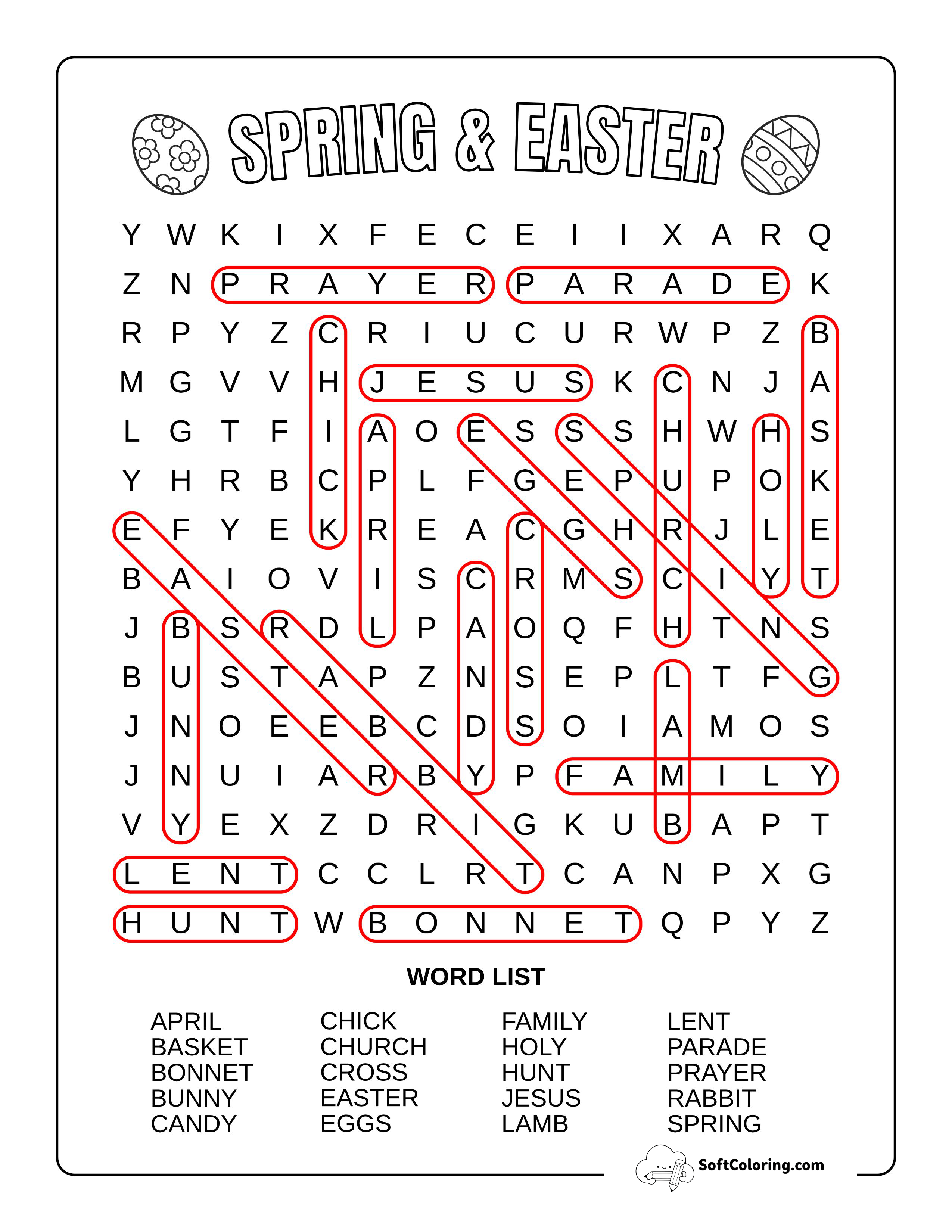 Medium Spring & Easter Solution