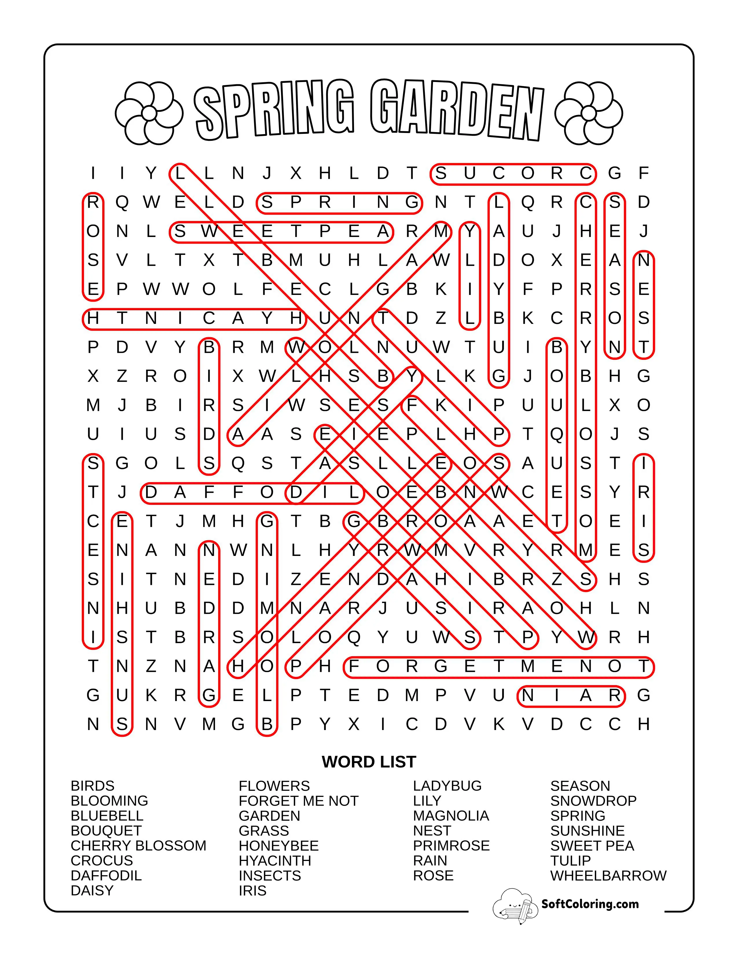 Hard Spring Garden Solution