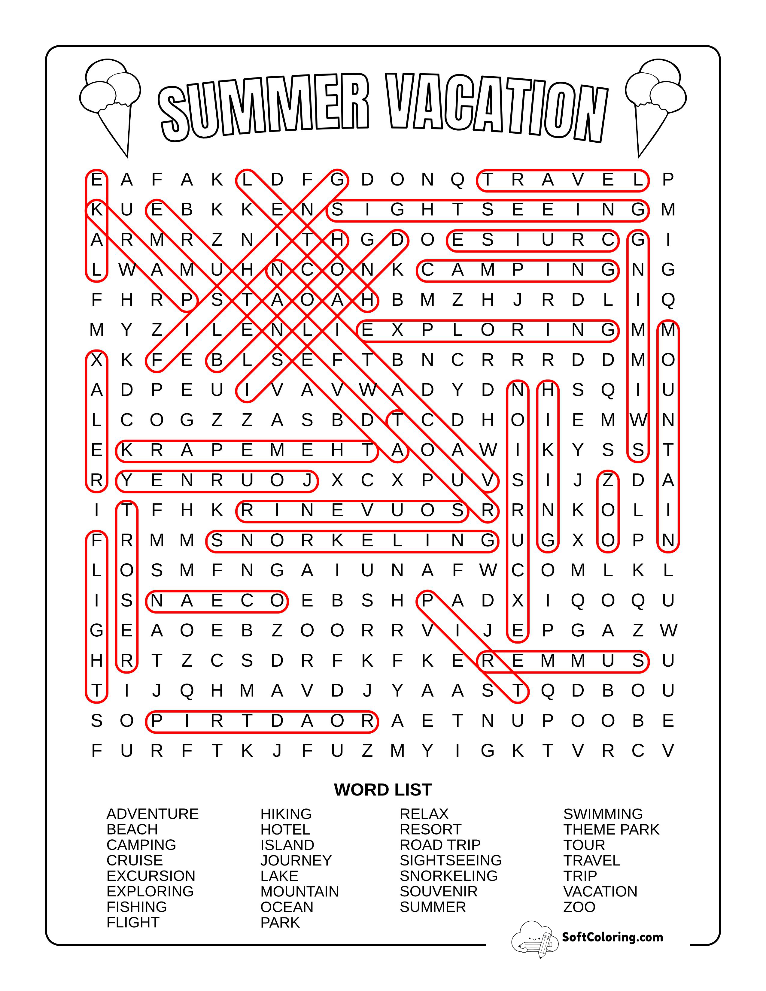 Hard Vacation Solution