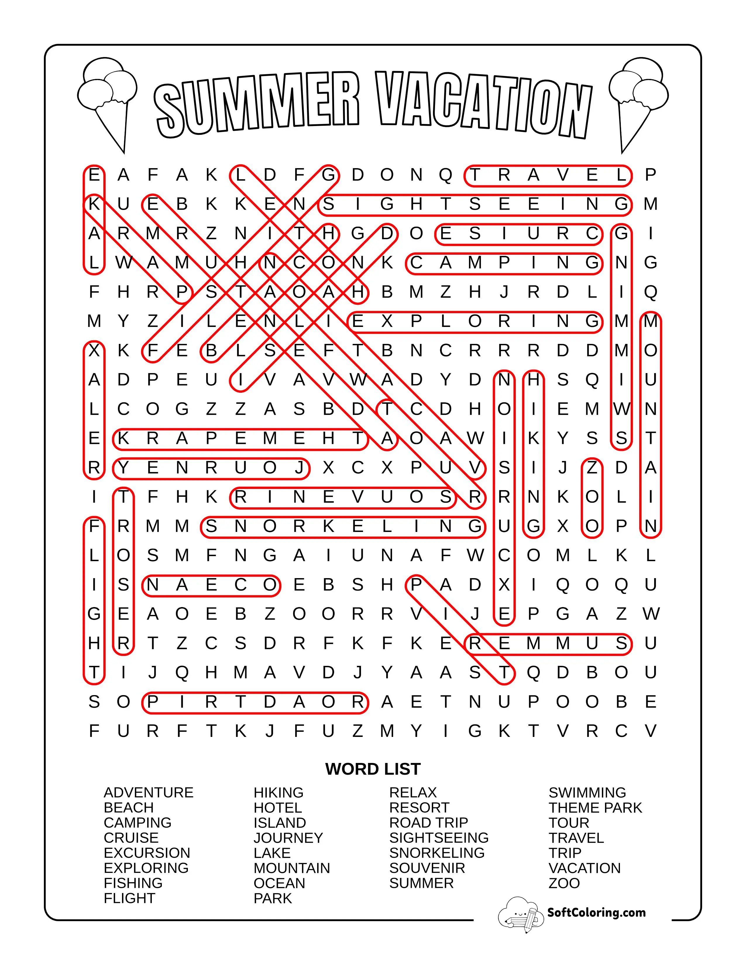 Hard Vacation Solution