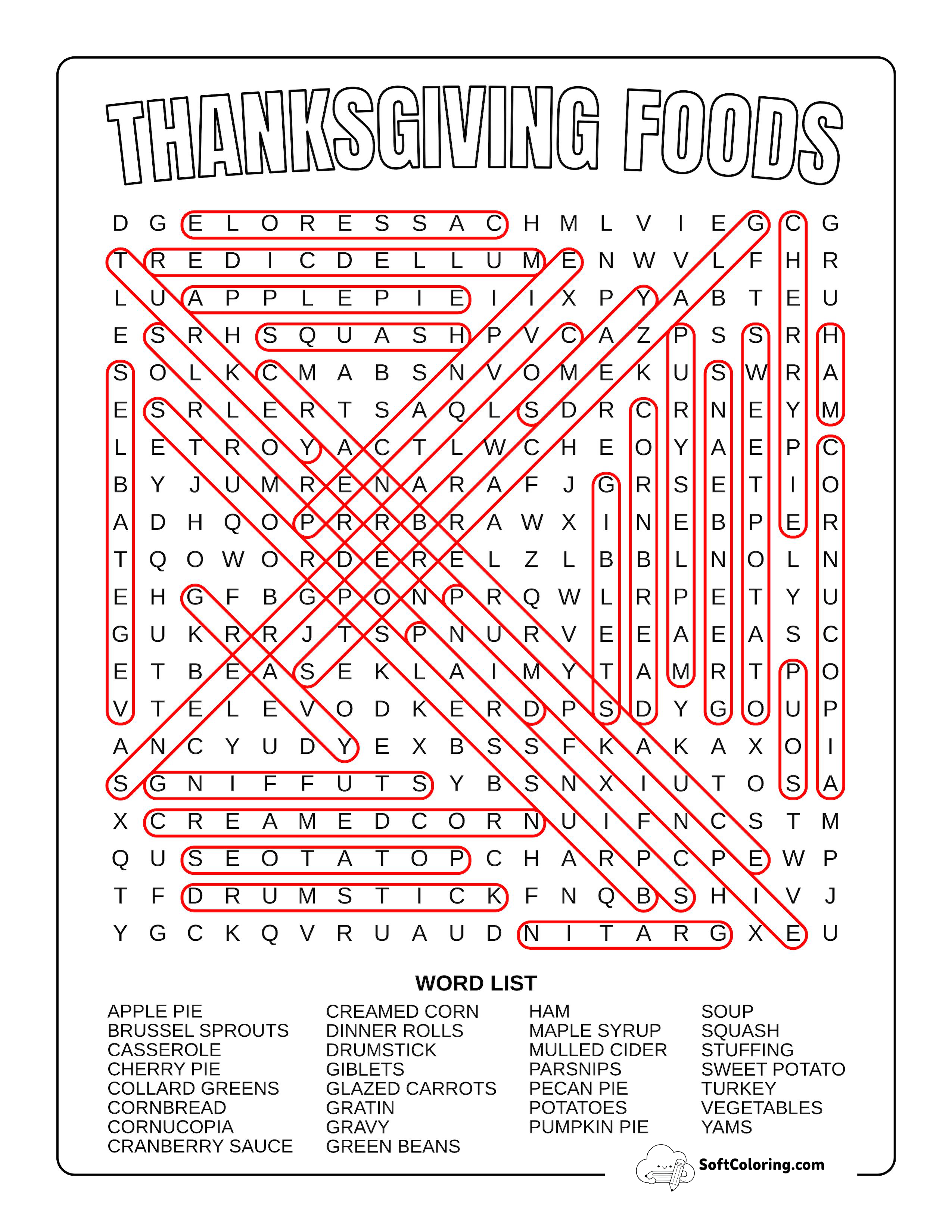 Hard Thanksgiving Foods Answers