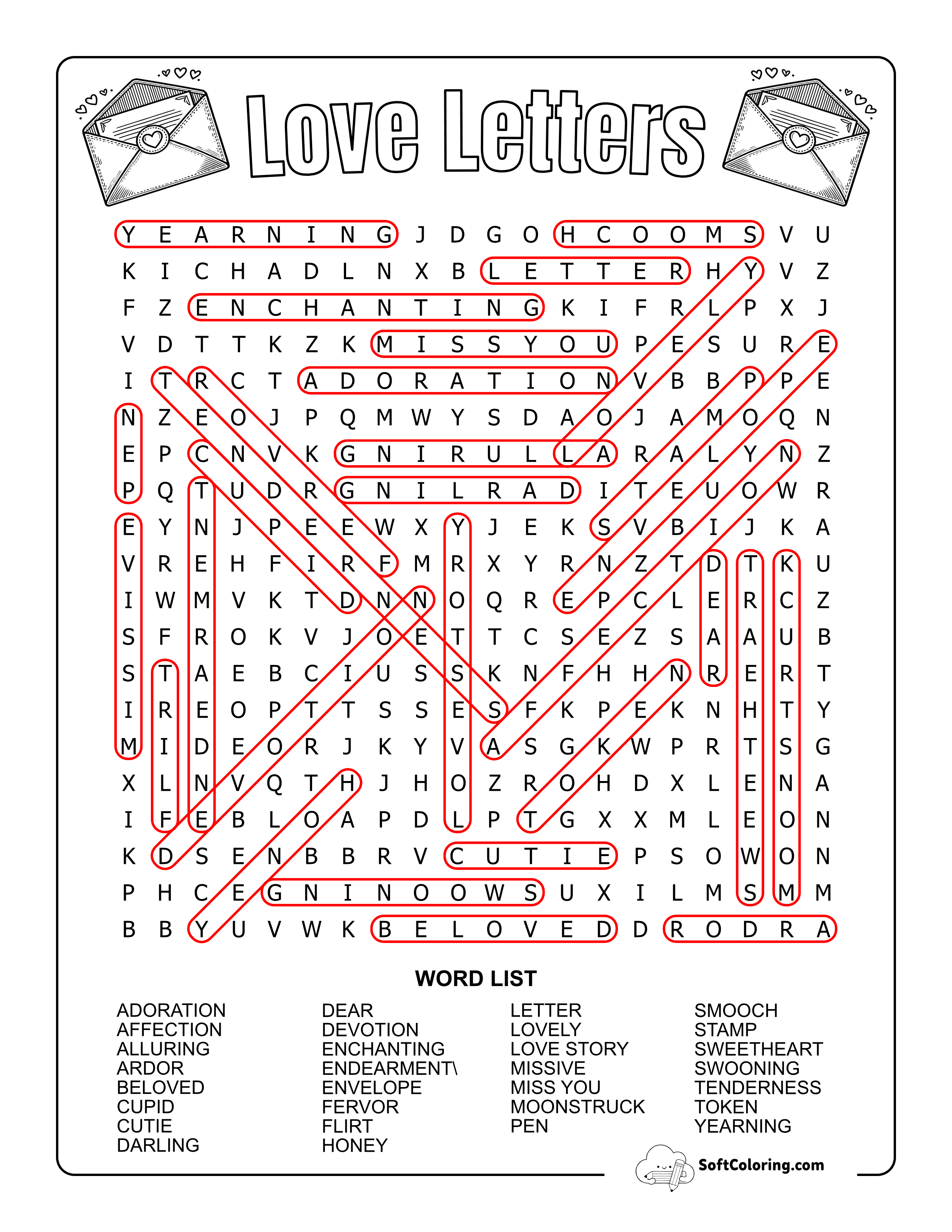 Hard Letters Solution