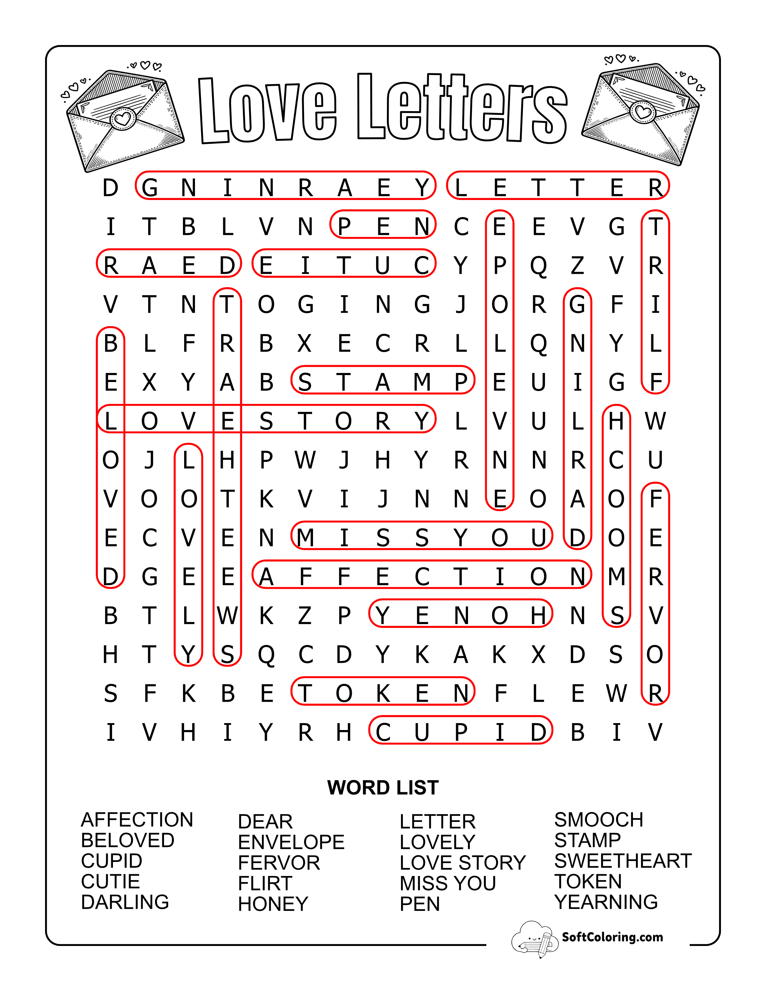 Medium Letters Solution