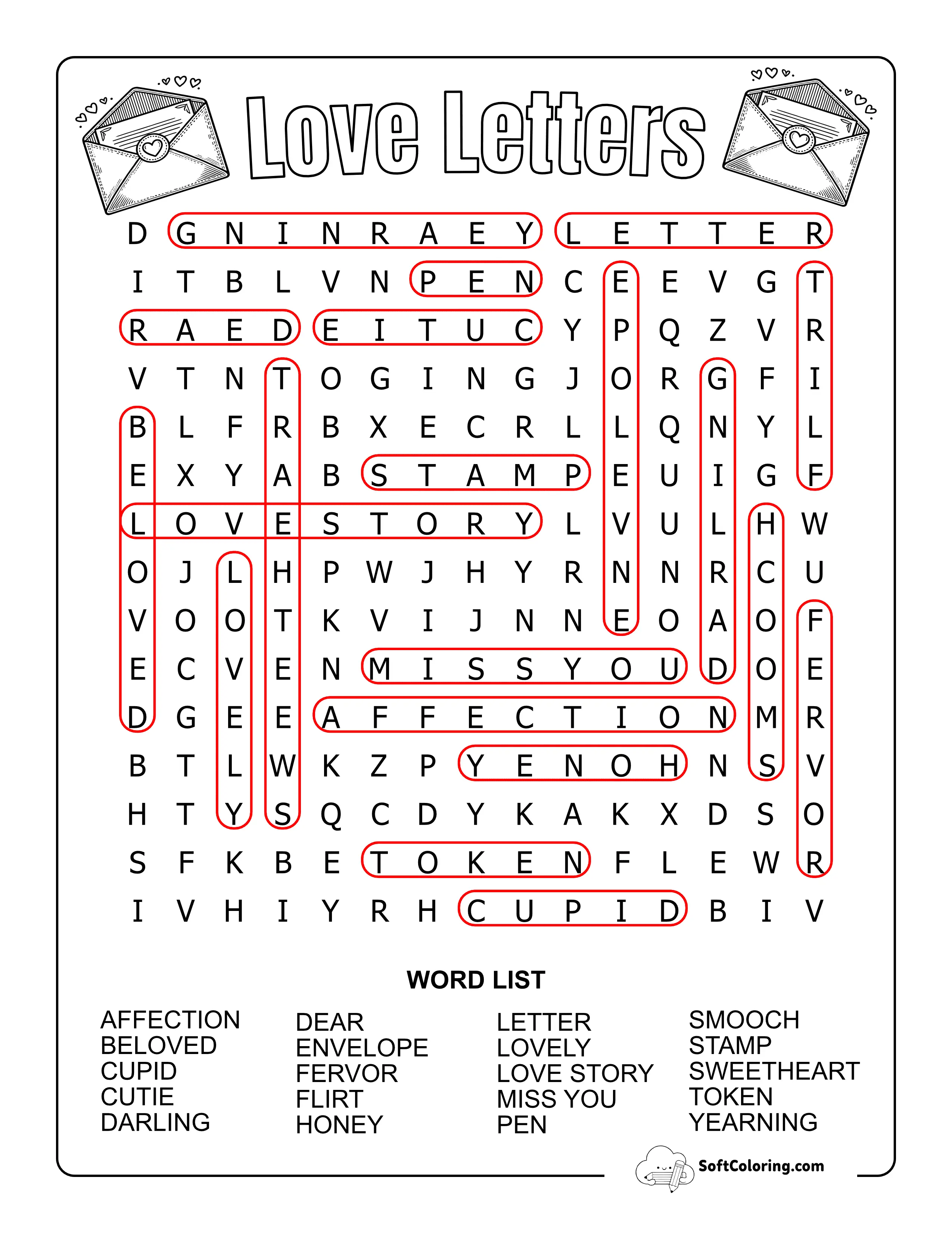 Medium Letters Solution