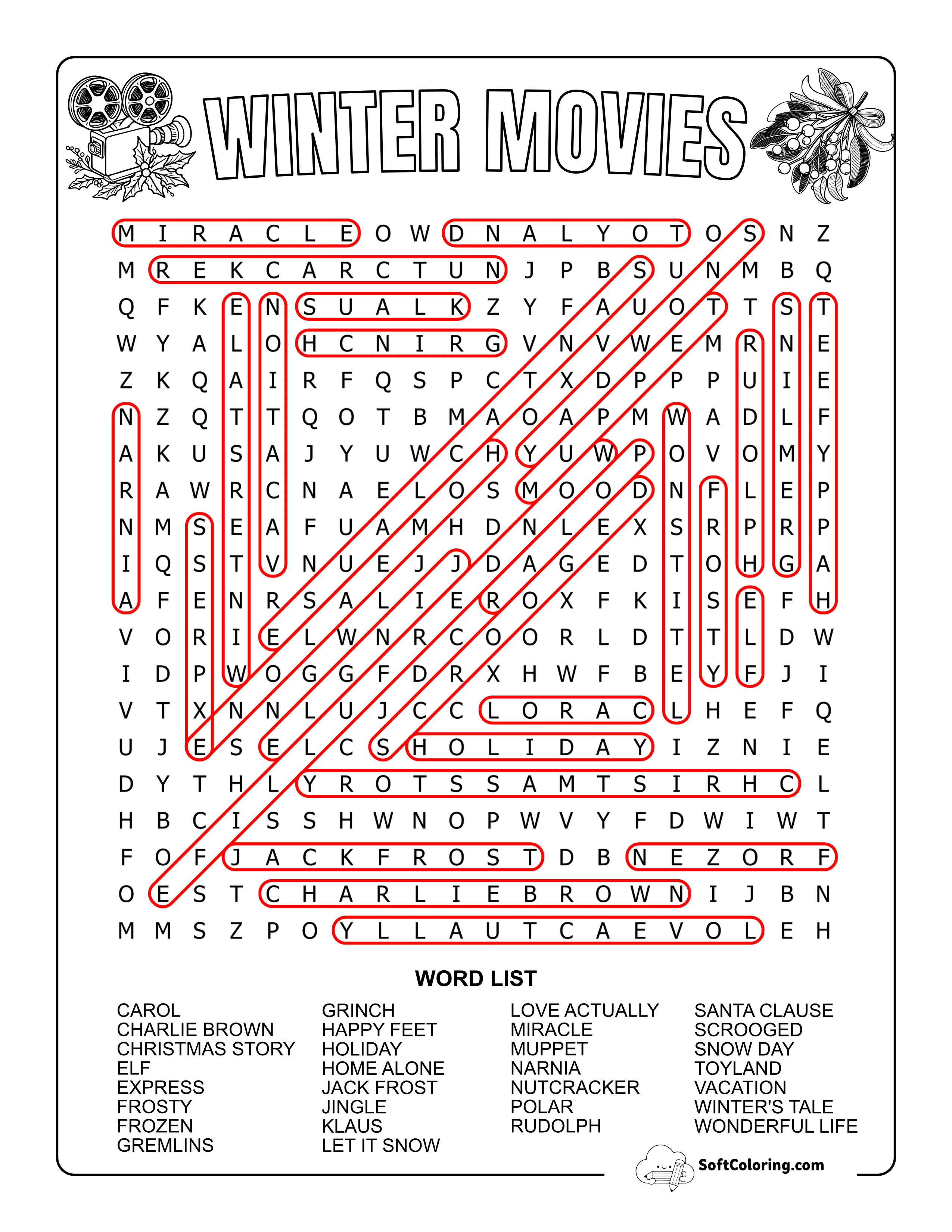 Hard Movies Solutions