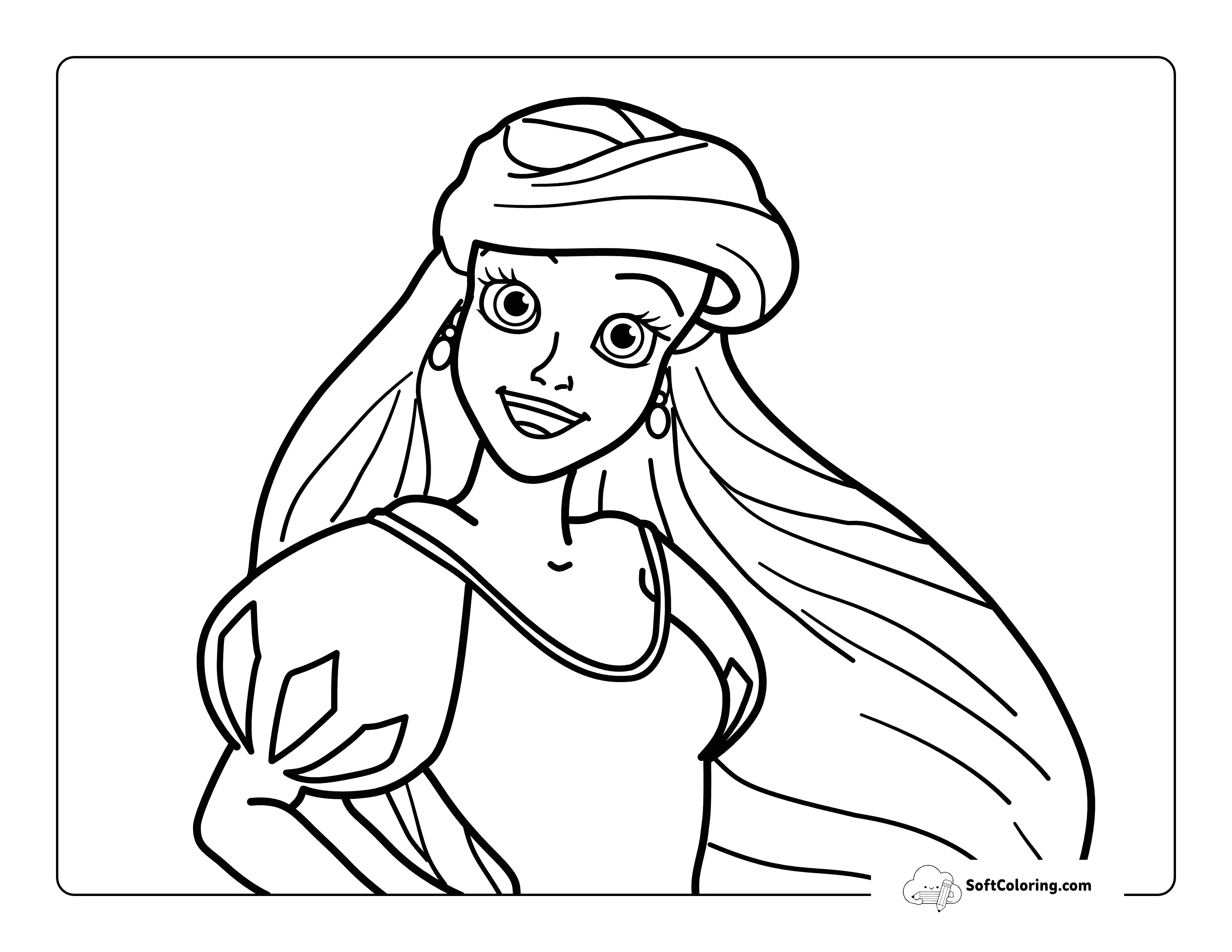 Easy Ariel In A Dress