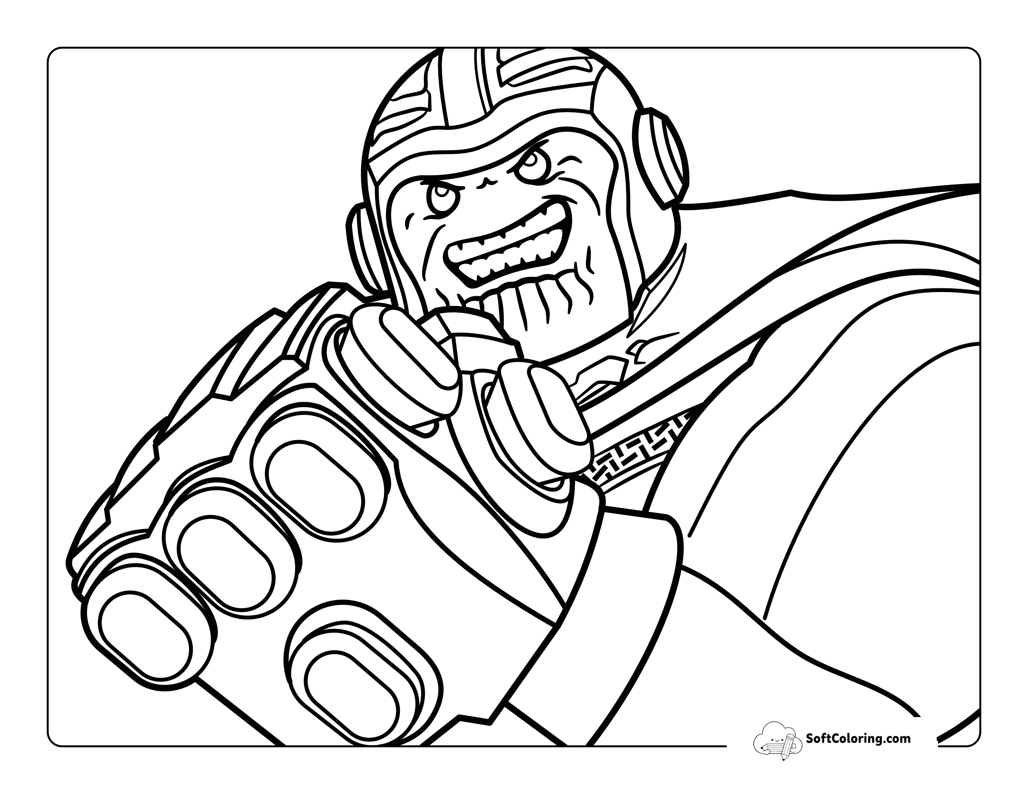 Easy Lego Thanos-Inspired Infinity Gauntlet Avengers
