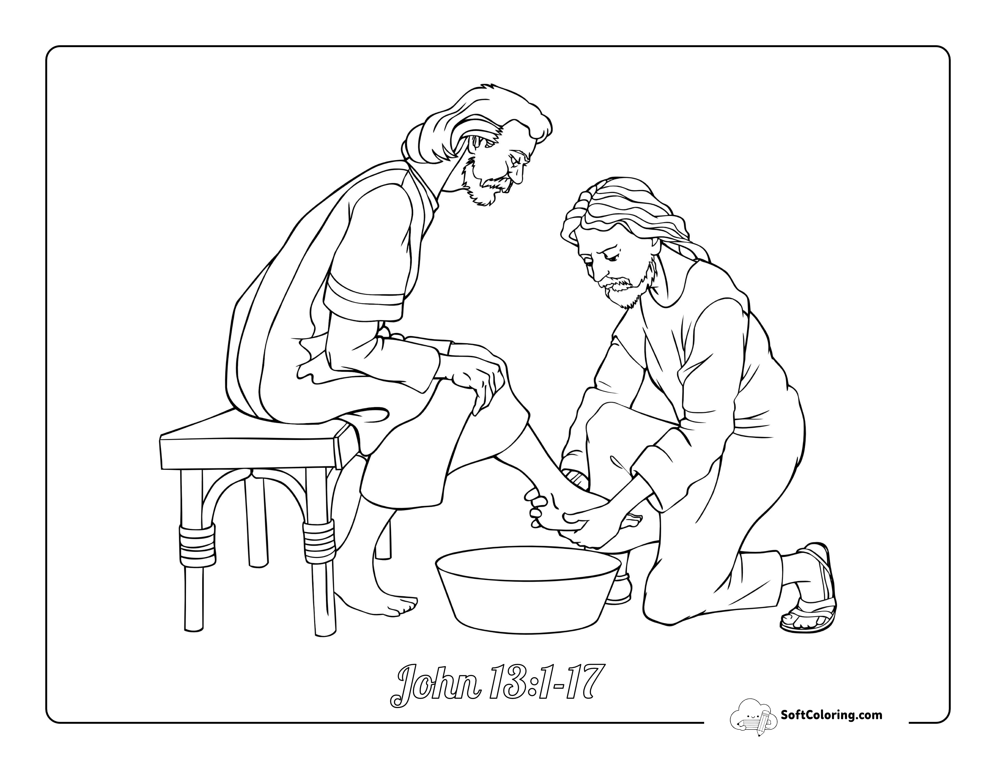 Maundy Thursday - Jesus Washes Disciples' Feet