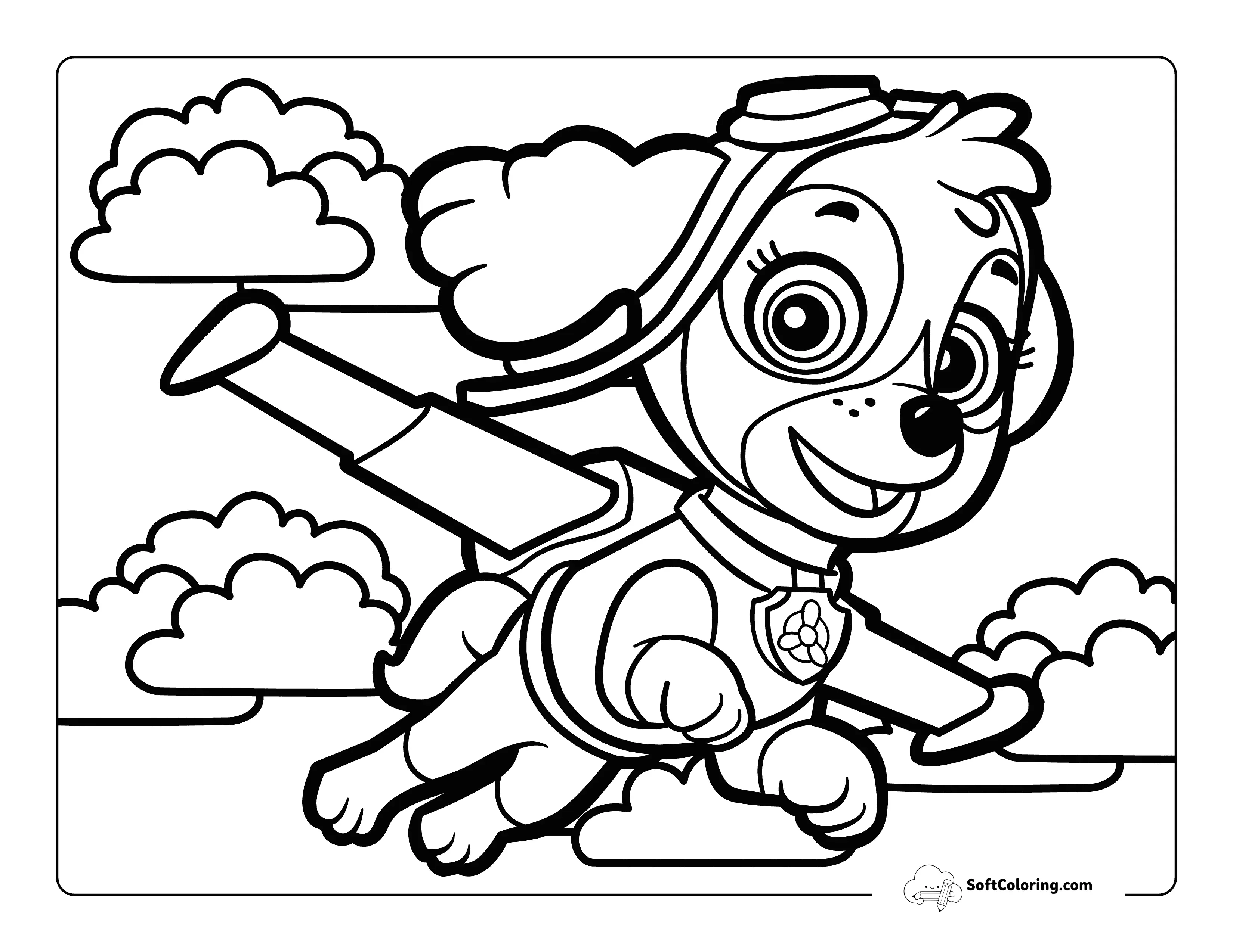 Cool Skye Flying Paw Patrol