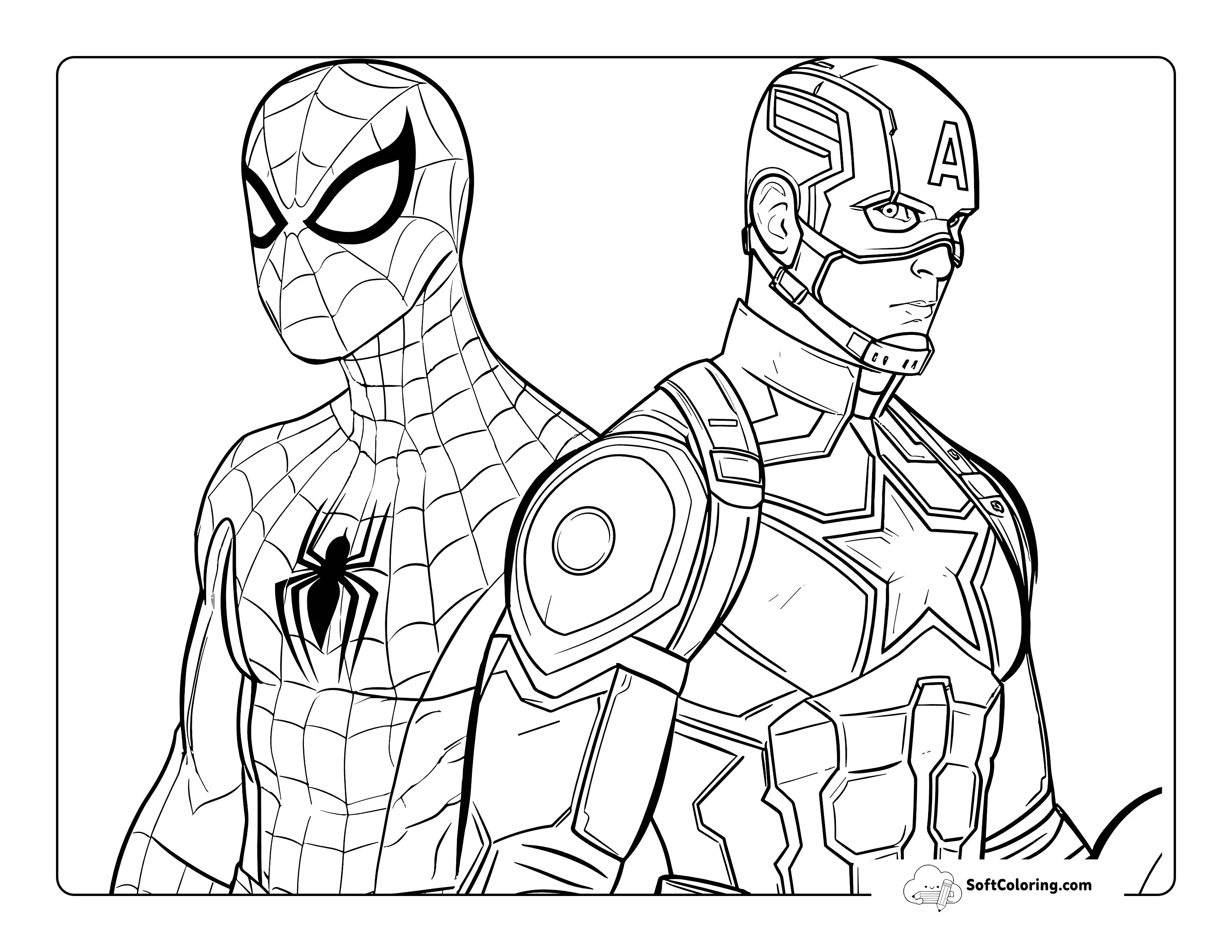 Avengers-Inspired With Captain America-Type Character