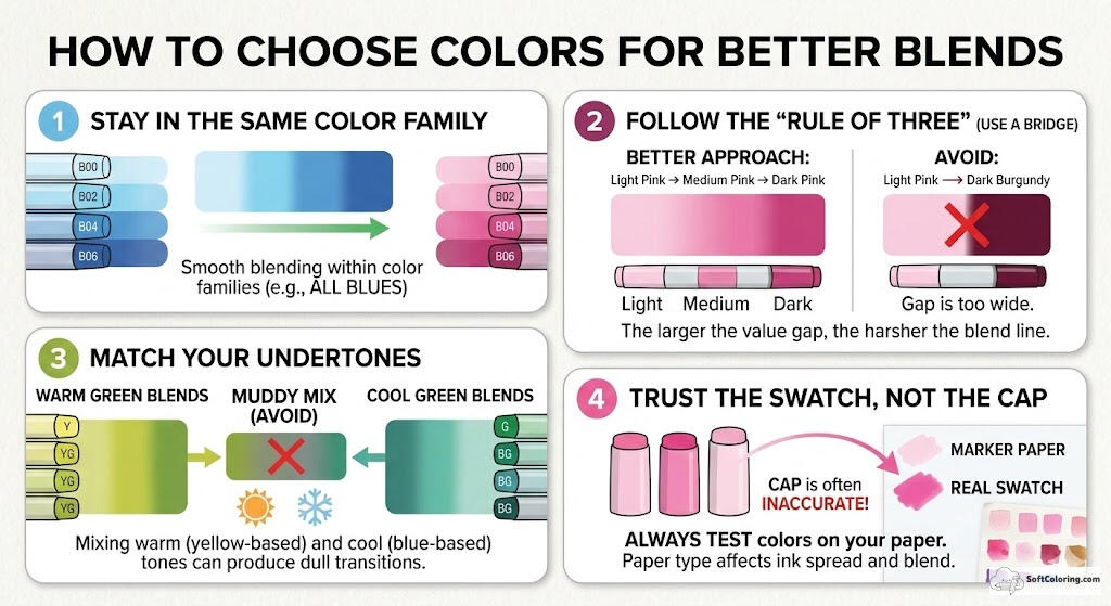 Alcohol Marker Blending 3