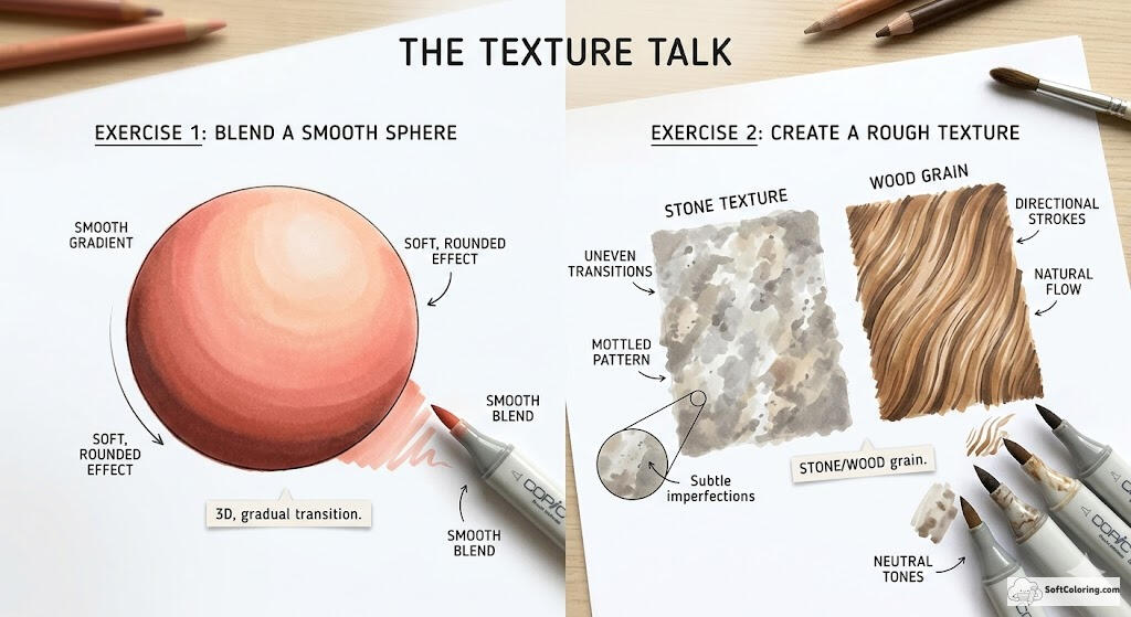 Alcohol Marker Blending 5