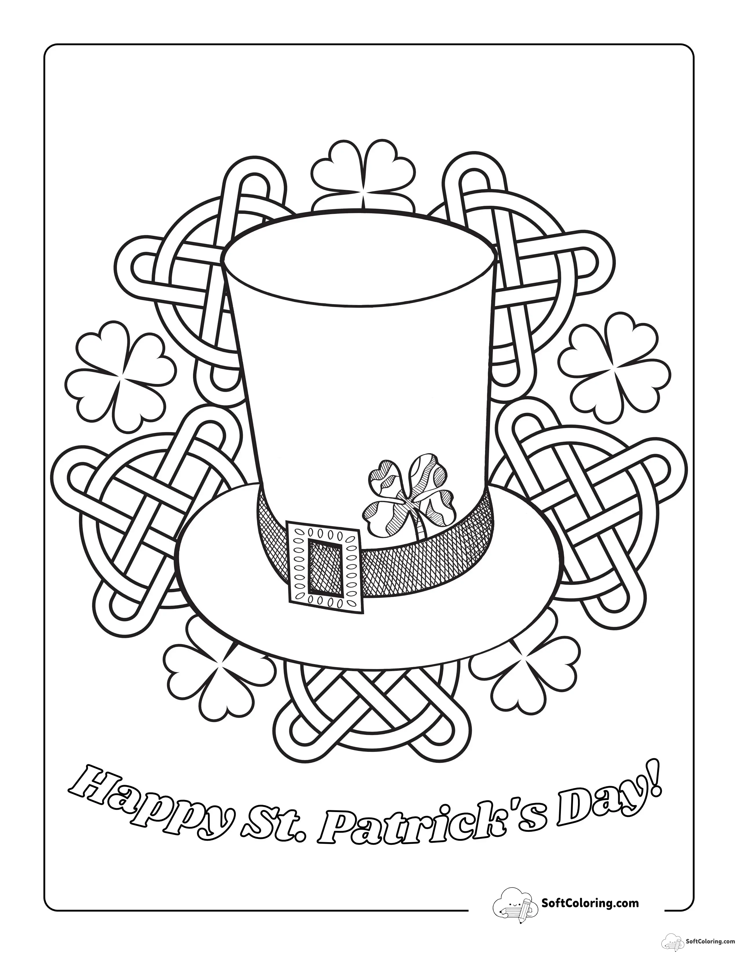 St Patrick's Day Coloring Pages