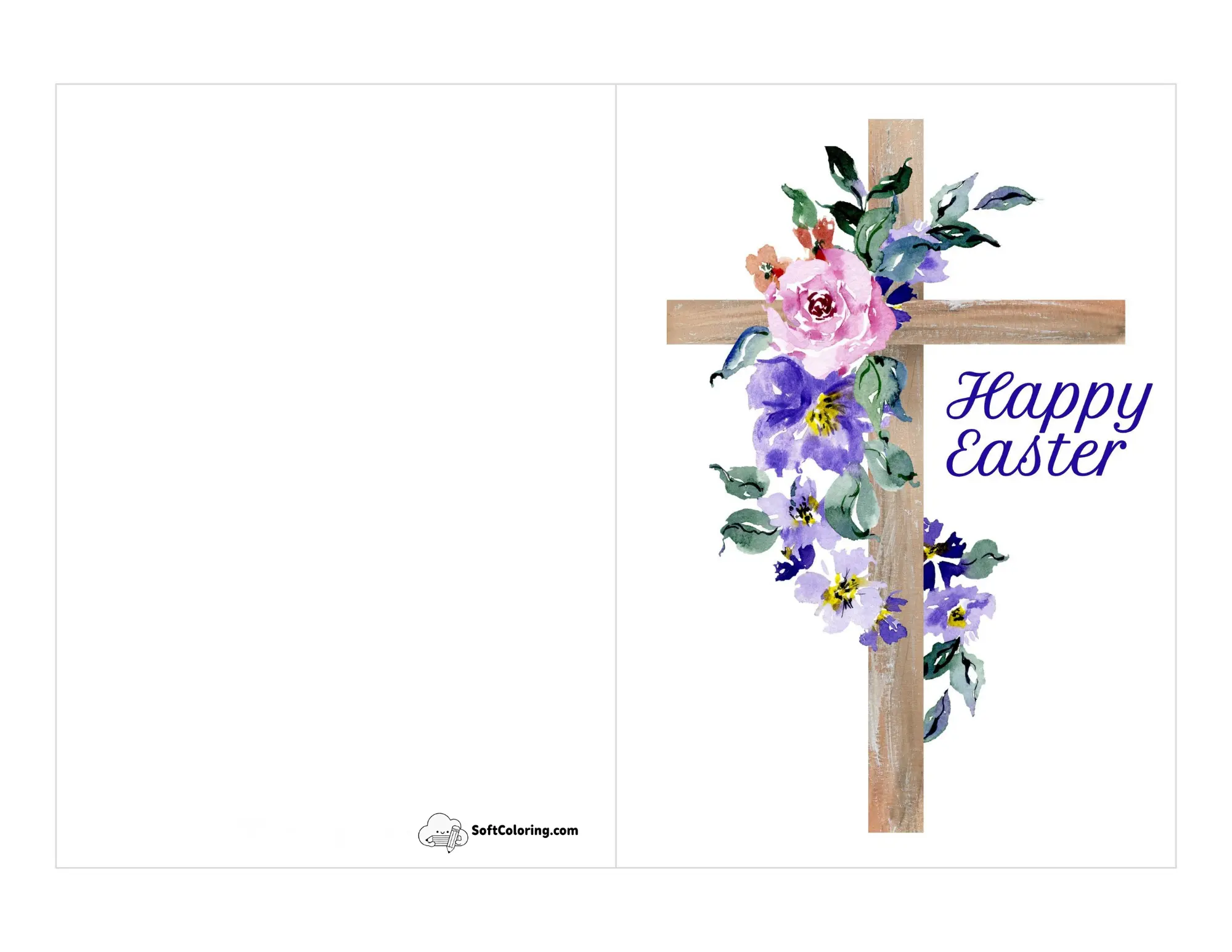 Religious Easter Card