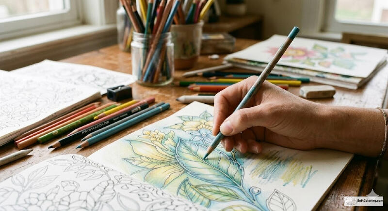 How to Hold a Colored Pencil Right for Easy Coloring 1