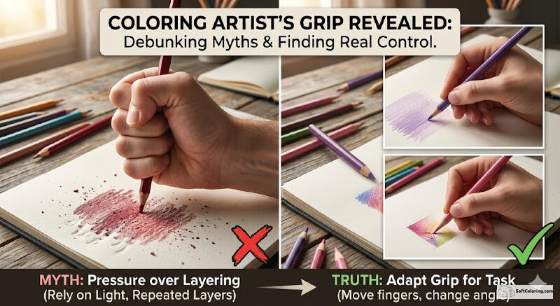 How to Hold a Colored Pencil Right for Easy Coloring 4