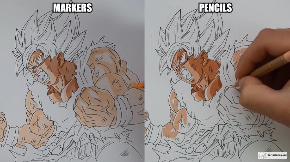 Pencils vs Markers 2