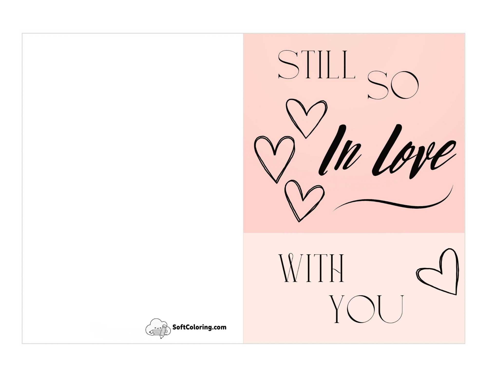 "Still So In Love" Free Printable Anniversary Card