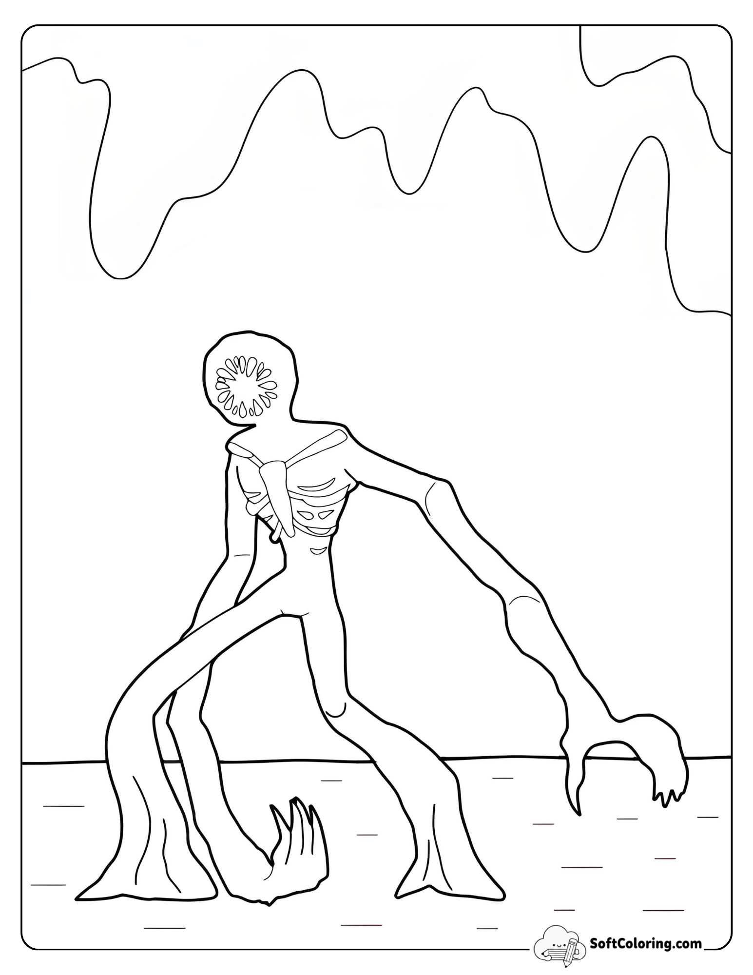 Roblox Doors Coloring Page