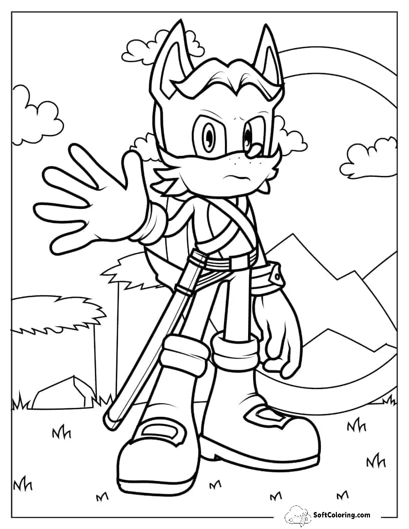 Antoine D_ Coolette Coloring Page For Kids