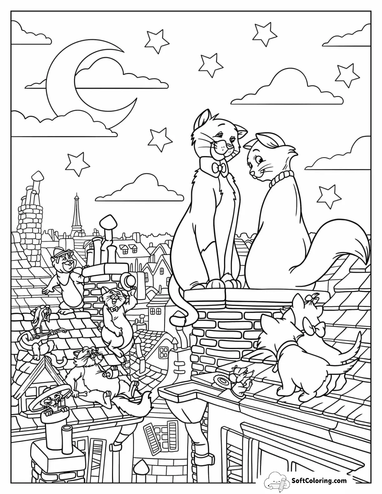 Poster With Thomas And Duchess On Roof